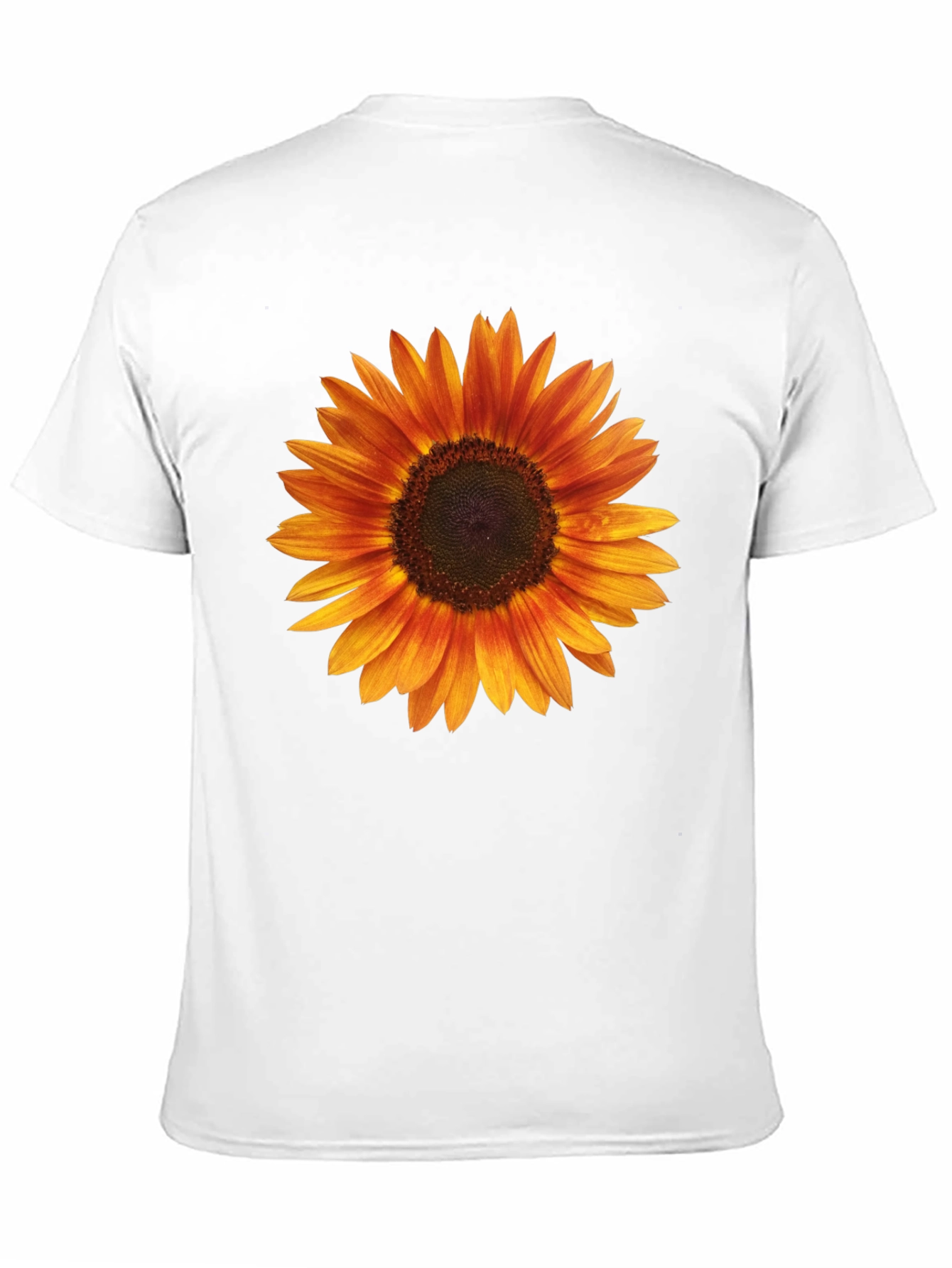 Sunflower Graphic Black T-Shirt for Men