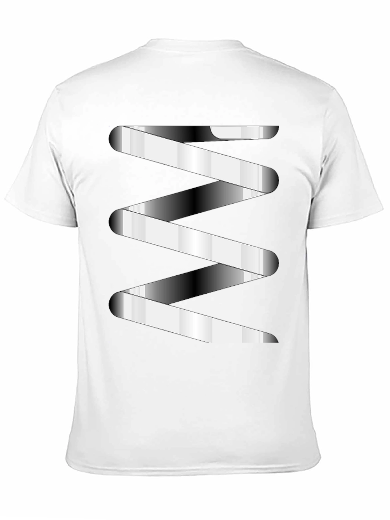 Modern Striped Graphic Tee