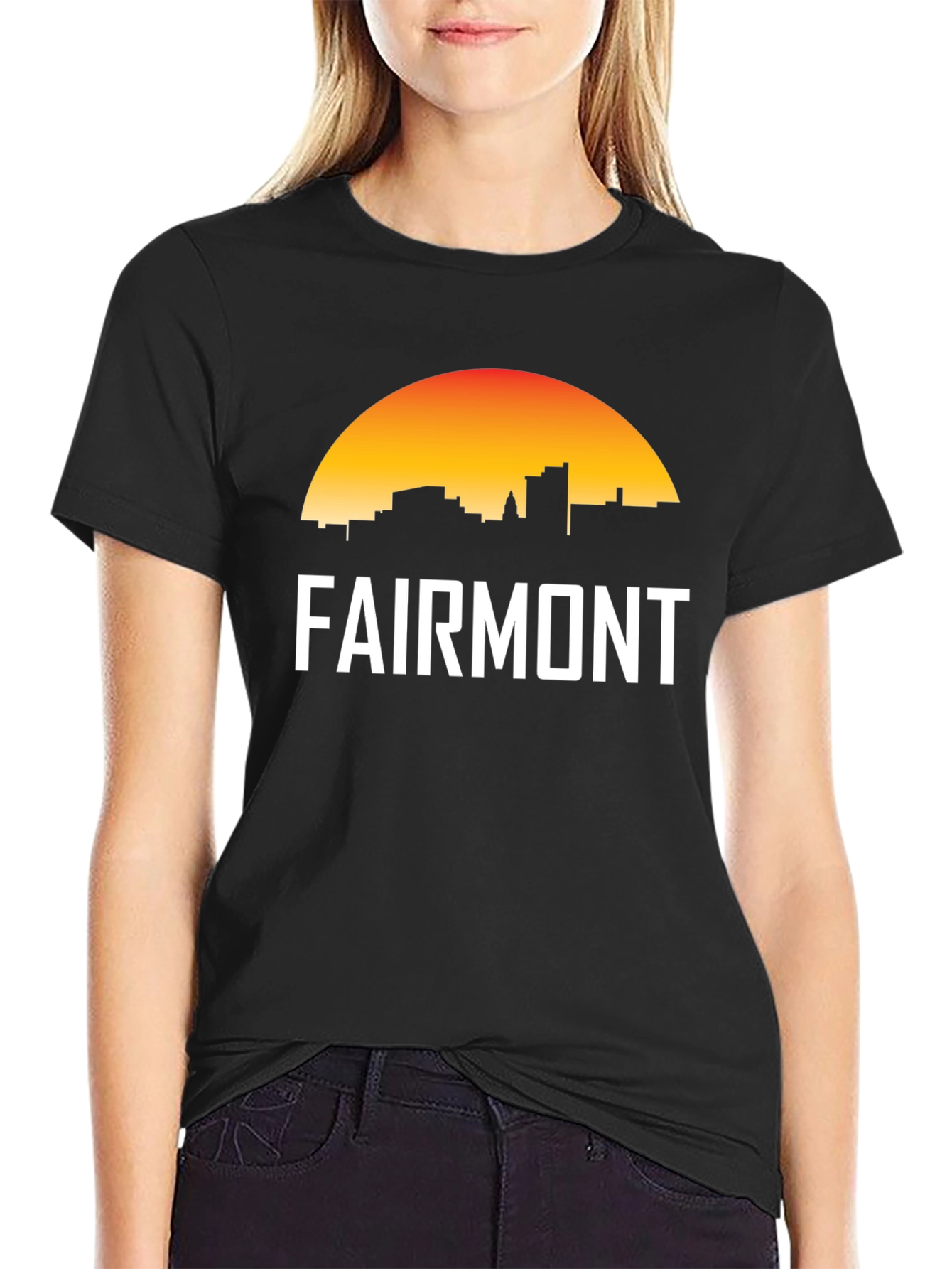 Fairmont City Skyline Graphic Tee