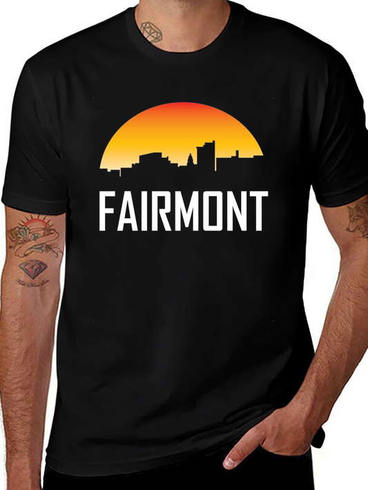 Fairmont City Skyline Graphic Tee