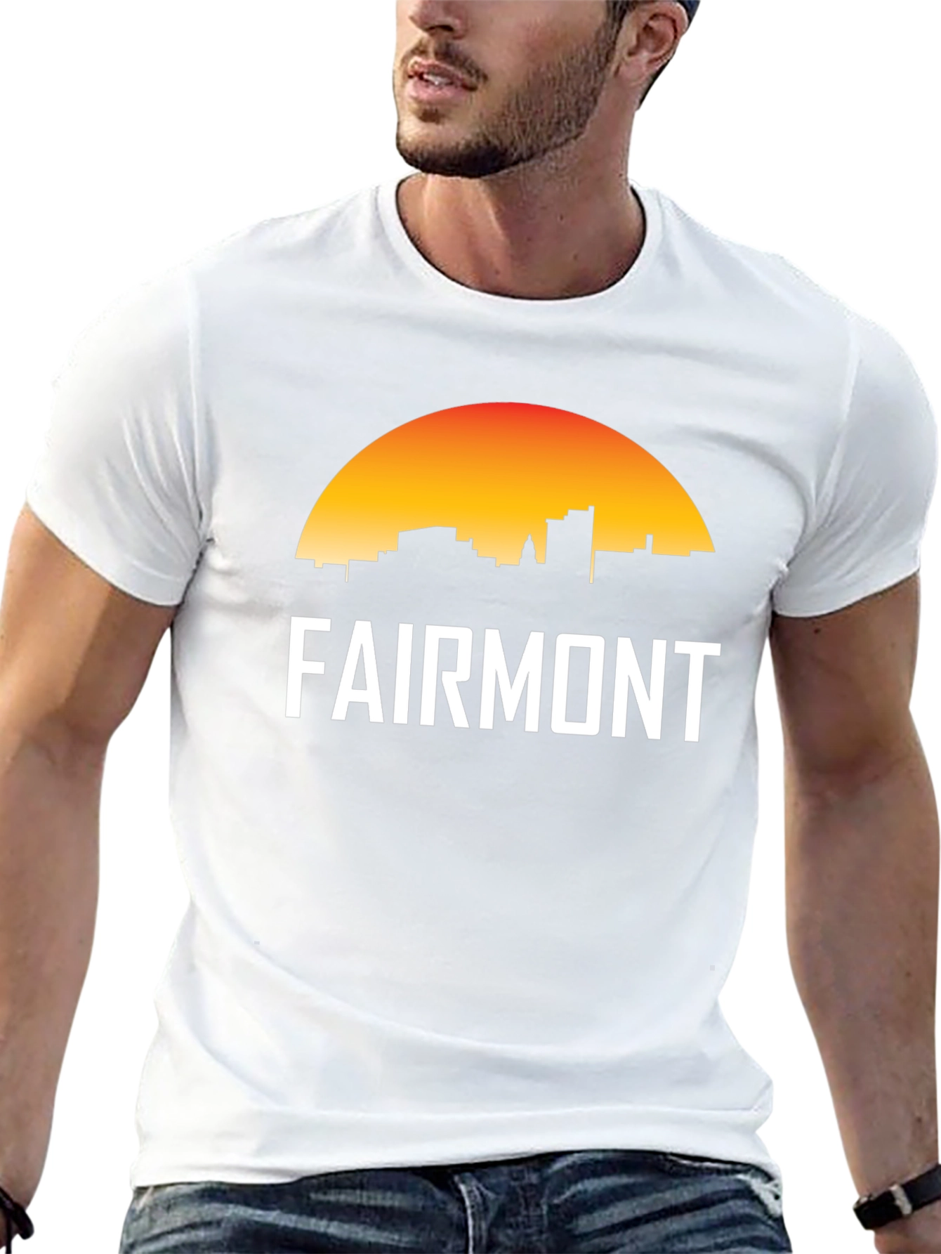 Fairmont City Skyline Graphic Tee