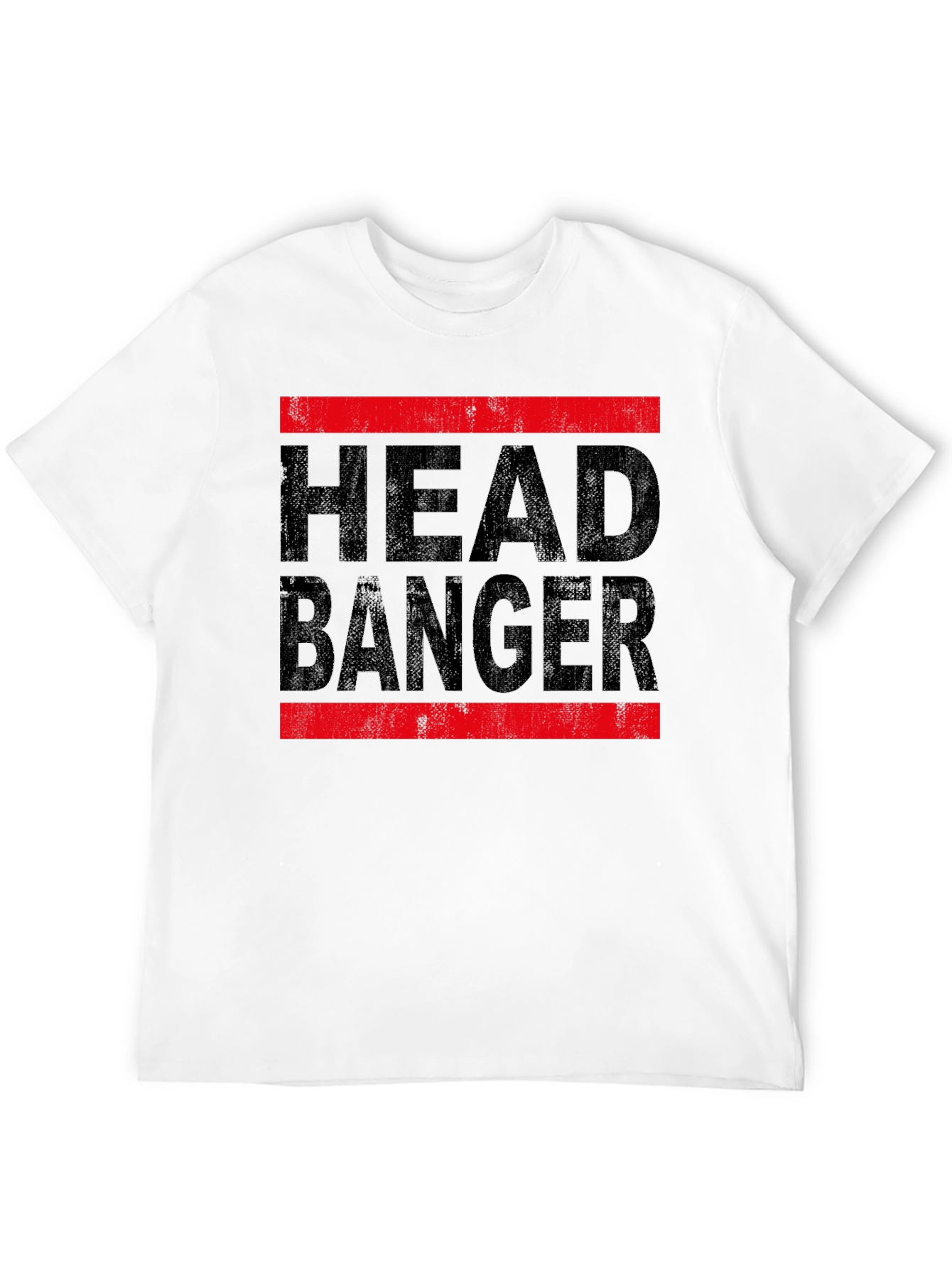 Headbanger Graphic Black Tee
