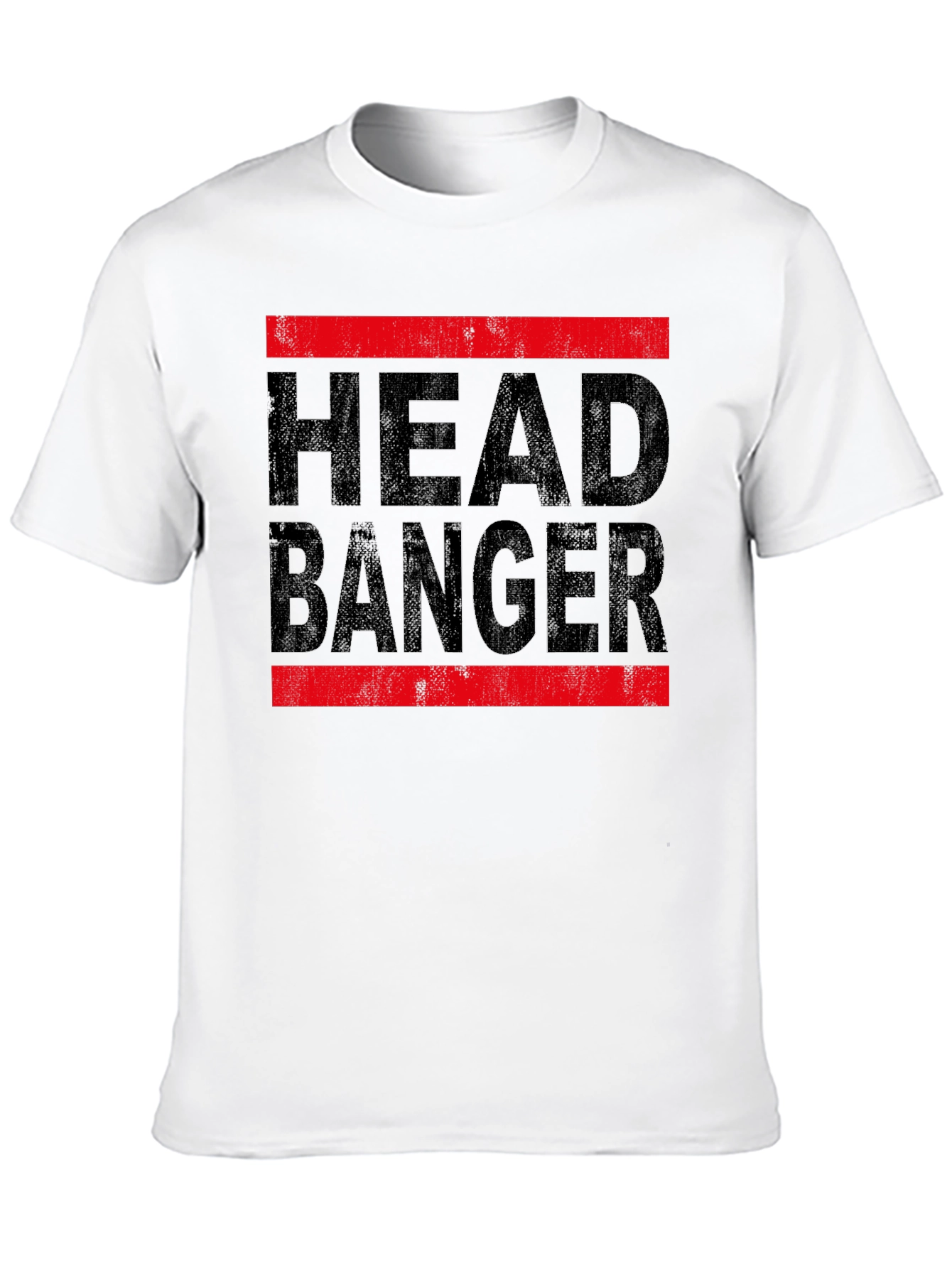 Headbanger Graphic Black Tee