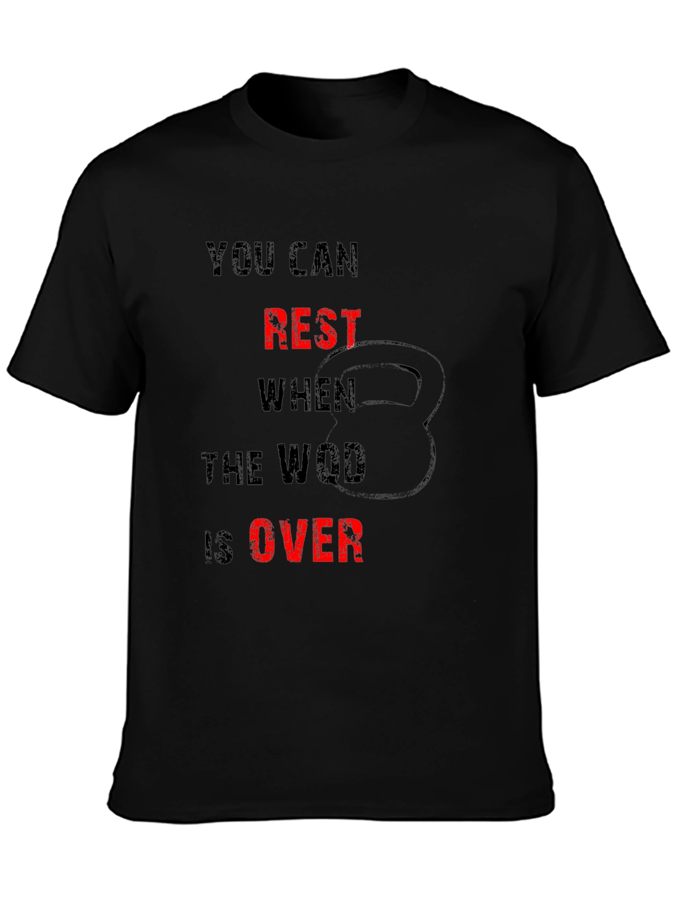 Workout Motivation Tee - Earn Your Rest