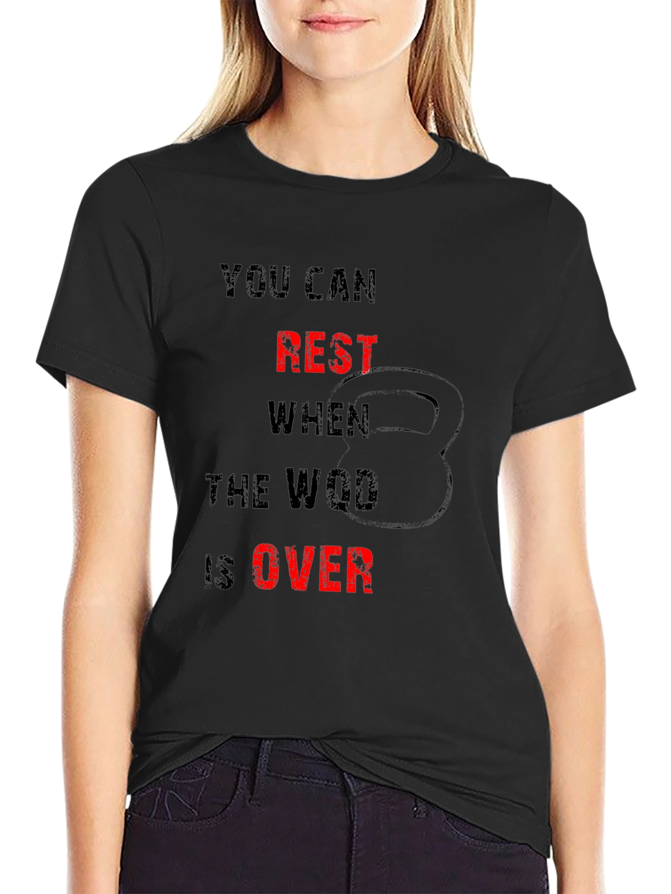 Workout Motivation Tee - Earn Your Rest