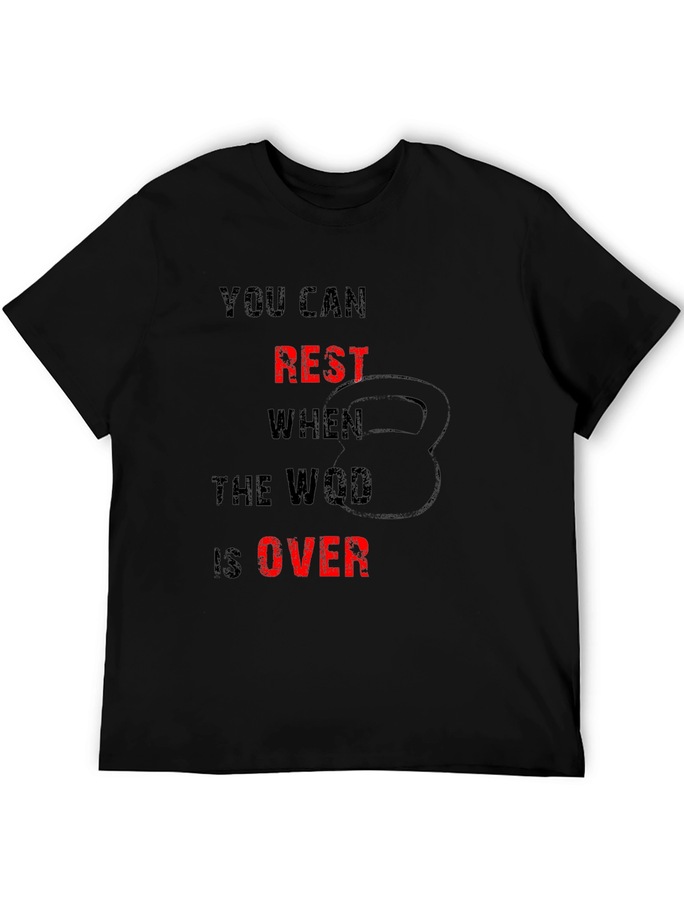 Workout Motivation Tee - Earn Your Rest