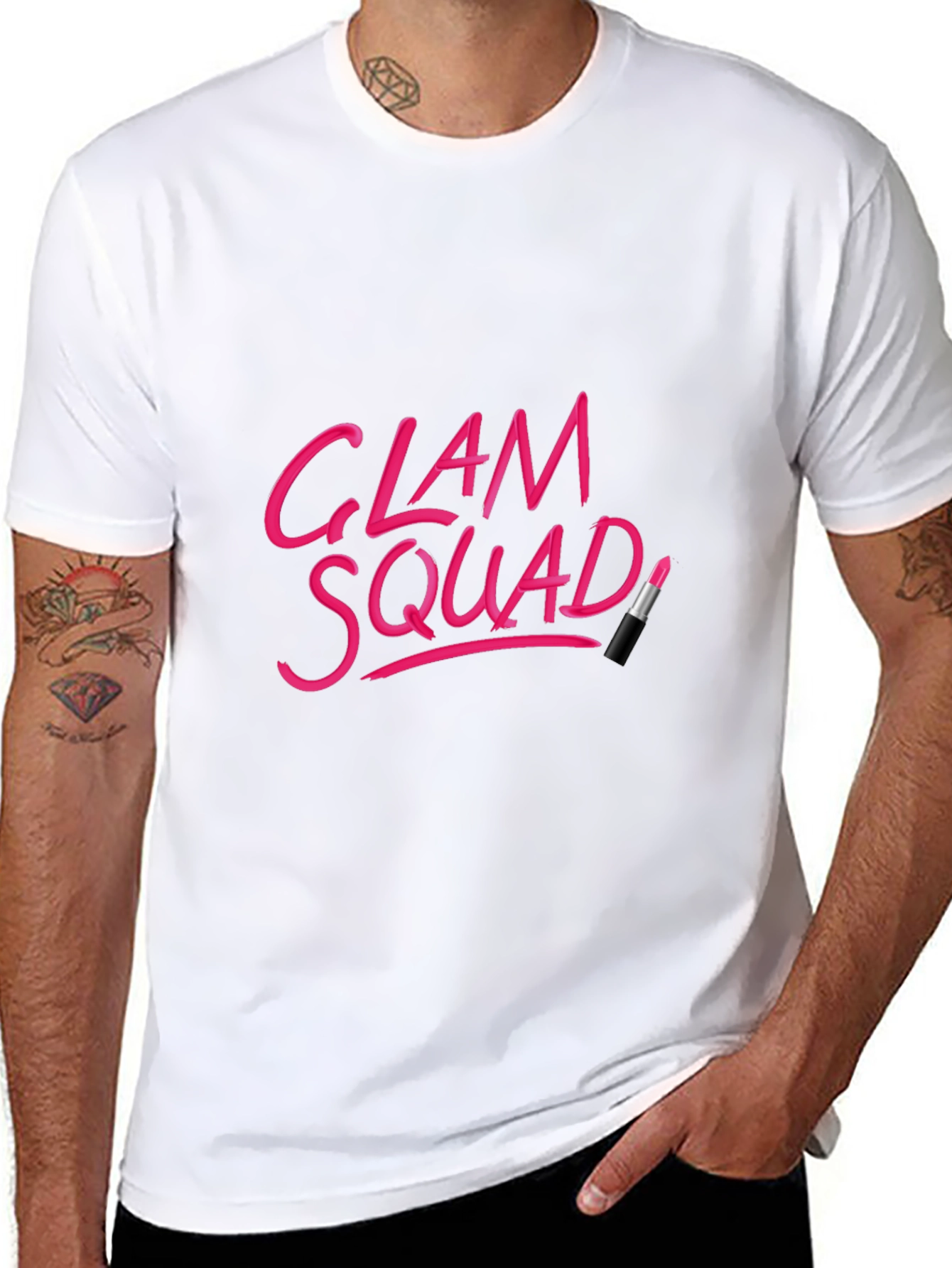 Glam Squad T-Shirt - Stylish & Trendy Graphic Tee