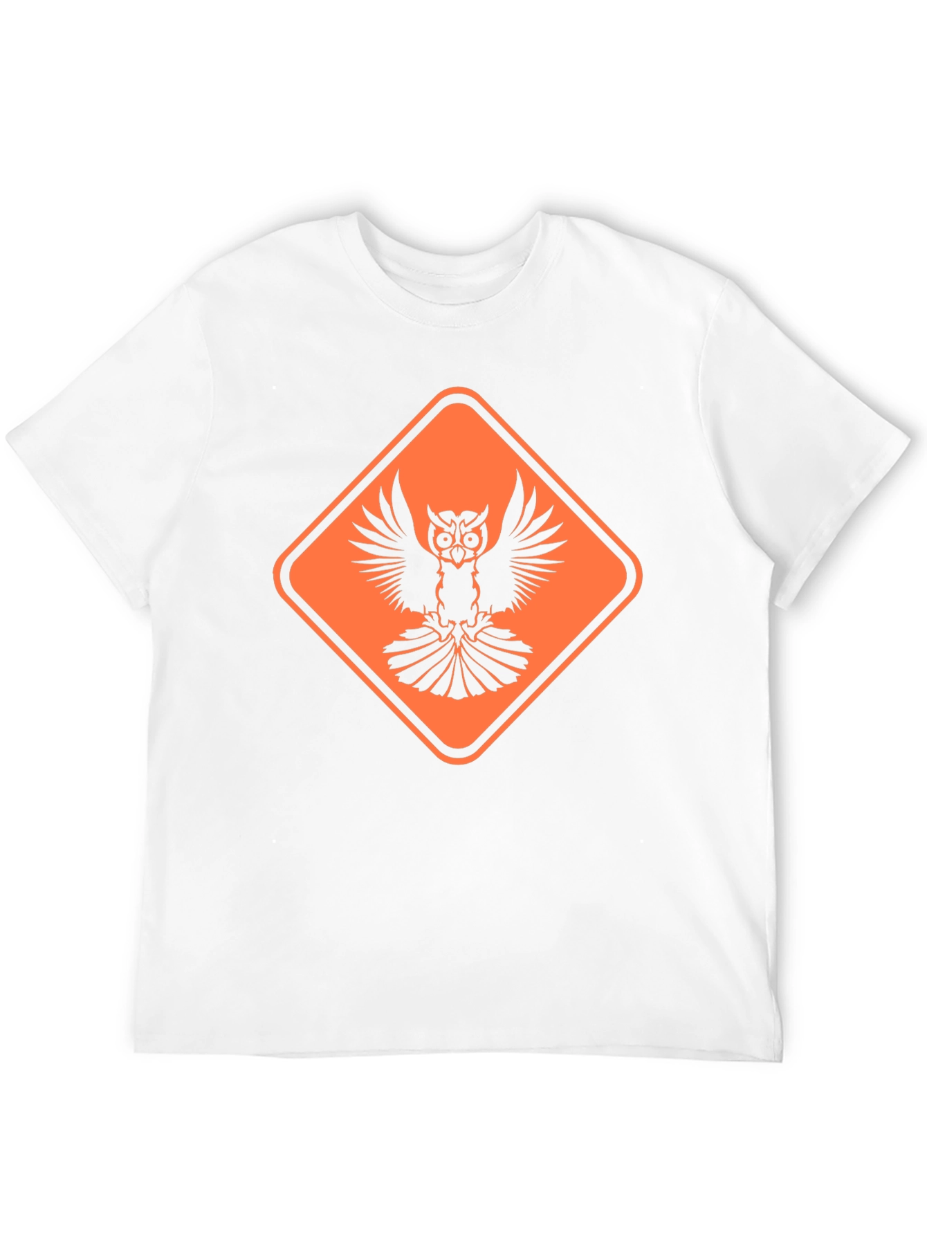 Owl Graphic Tee - Black Casual Shirt