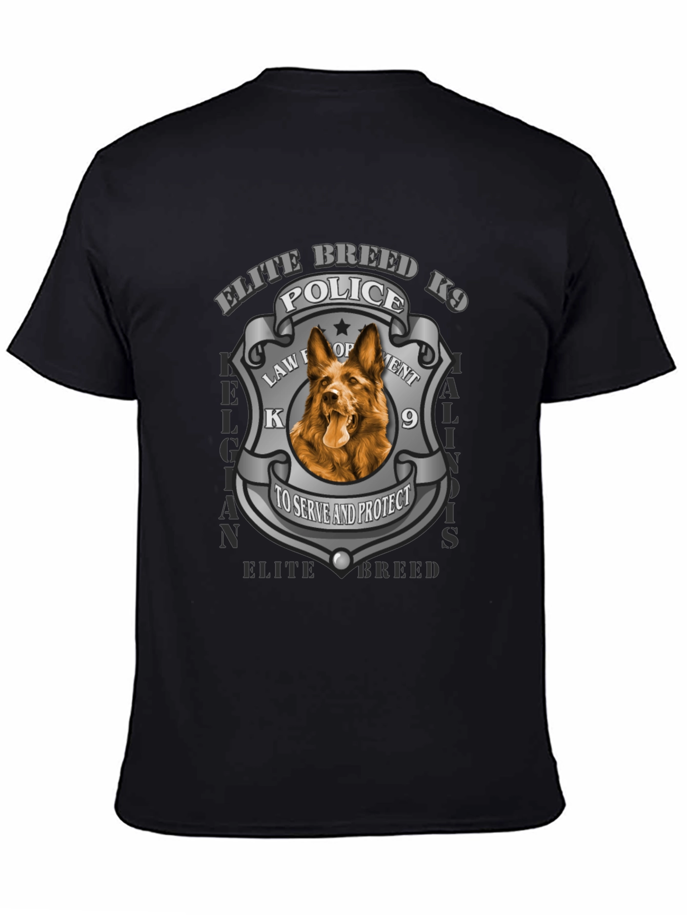 Elite Breed K9 Police Dog T-Shirt