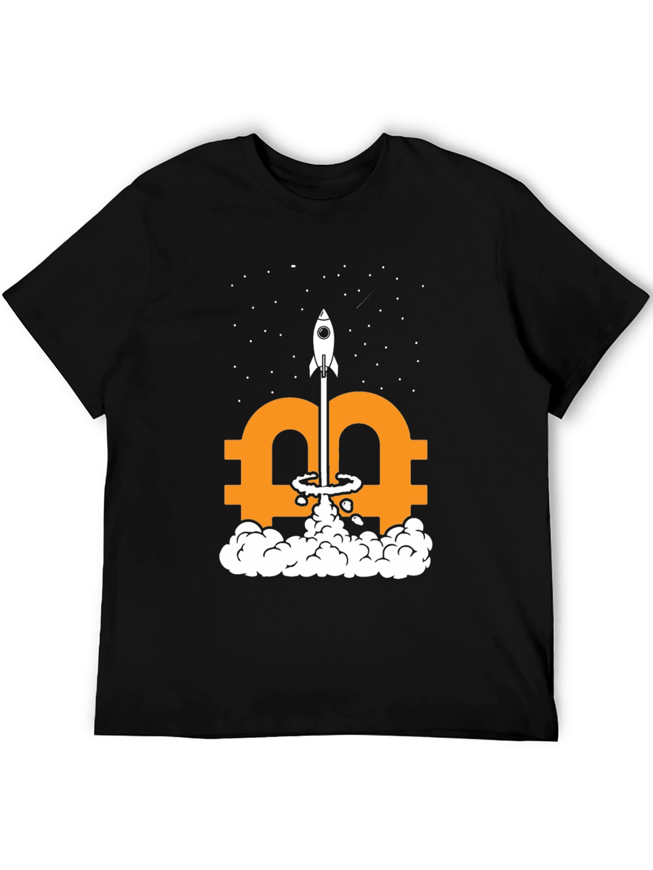 Bitcoin Rocket Launch T-Shirt - Crypto HODL