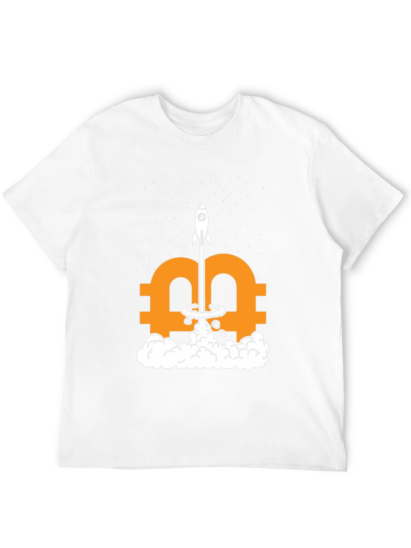 Bitcoin Rocket Launch T-Shirt - Crypto HODL