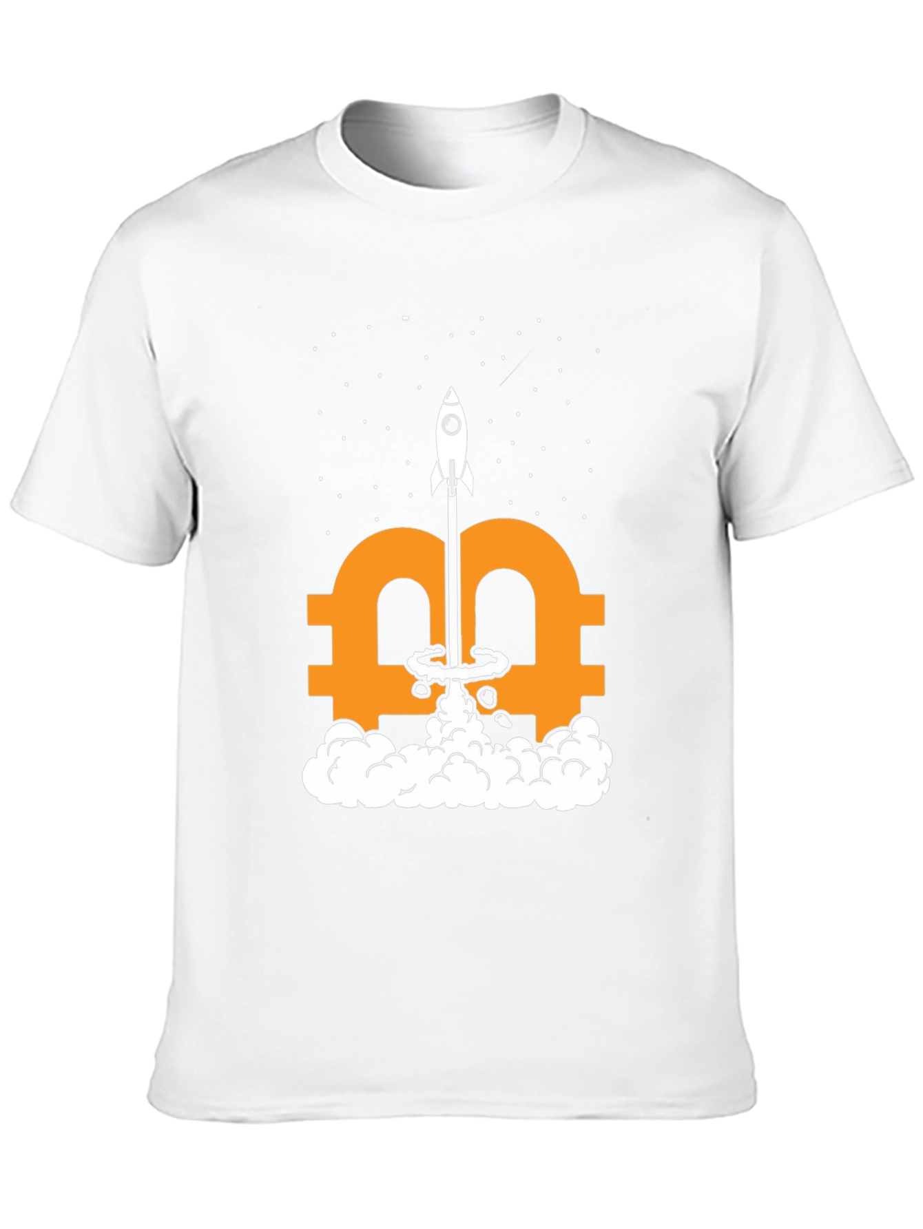 Bitcoin Rocket Launch T-Shirt - Crypto HODL