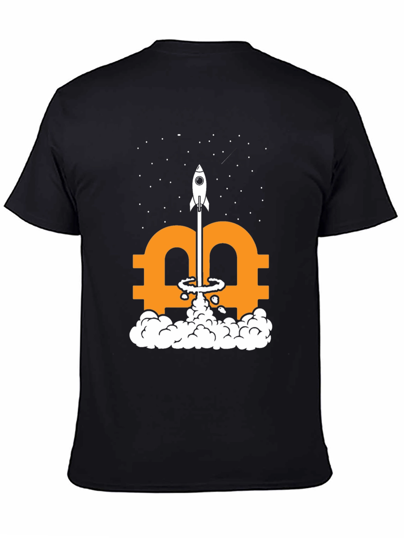 Bitcoin Rocket Launch T-Shirt - Crypto HODL
