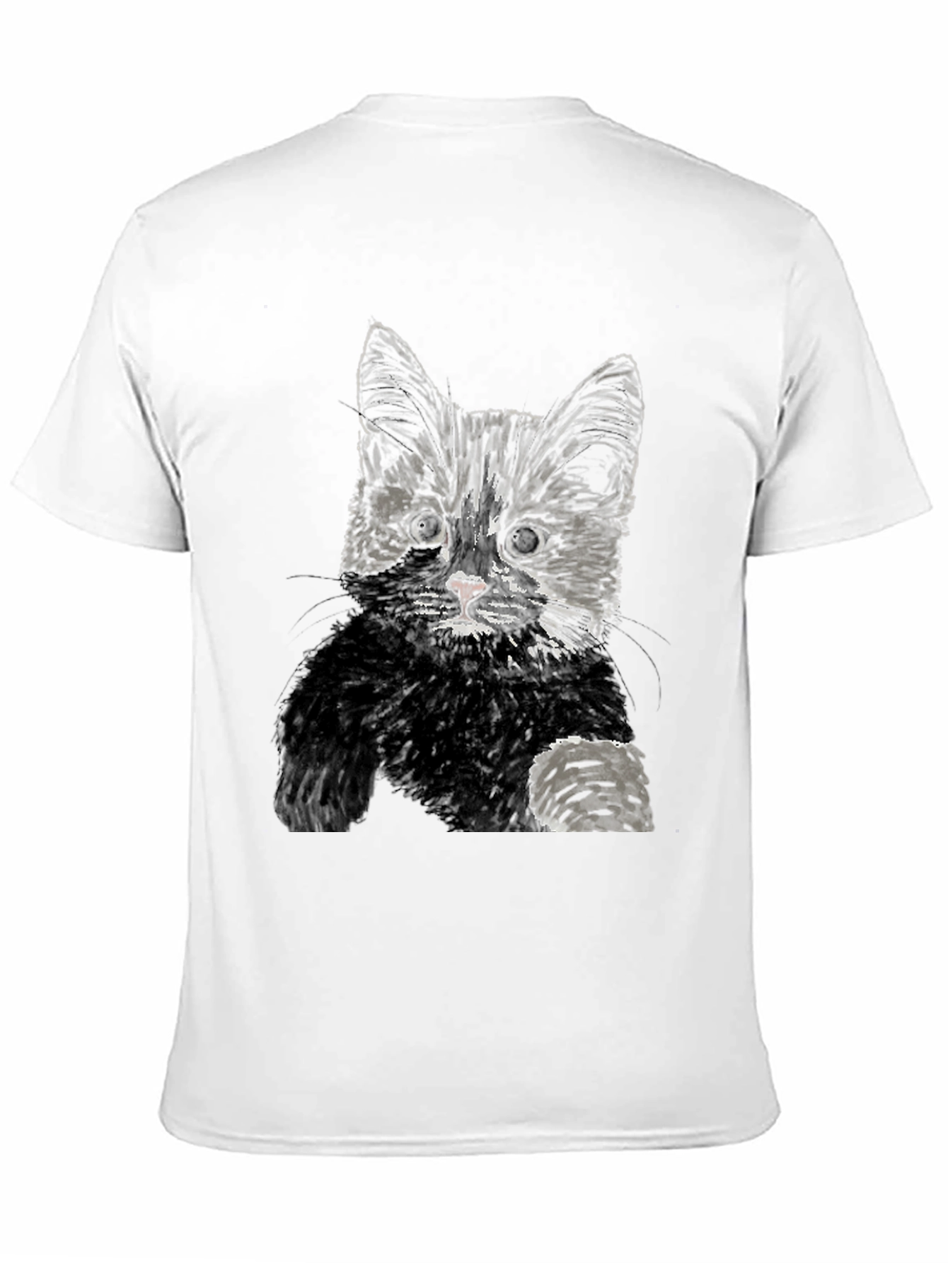 Black Cat Graphic Tee - Unisex Casual T-Shirt