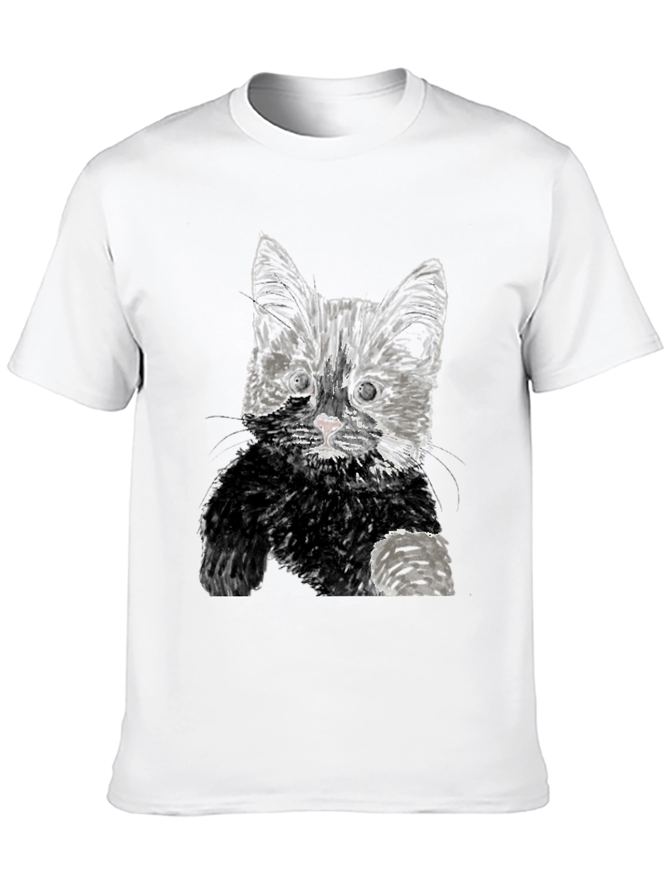 Black Cat Graphic Tee - Unisex Casual T-Shirt