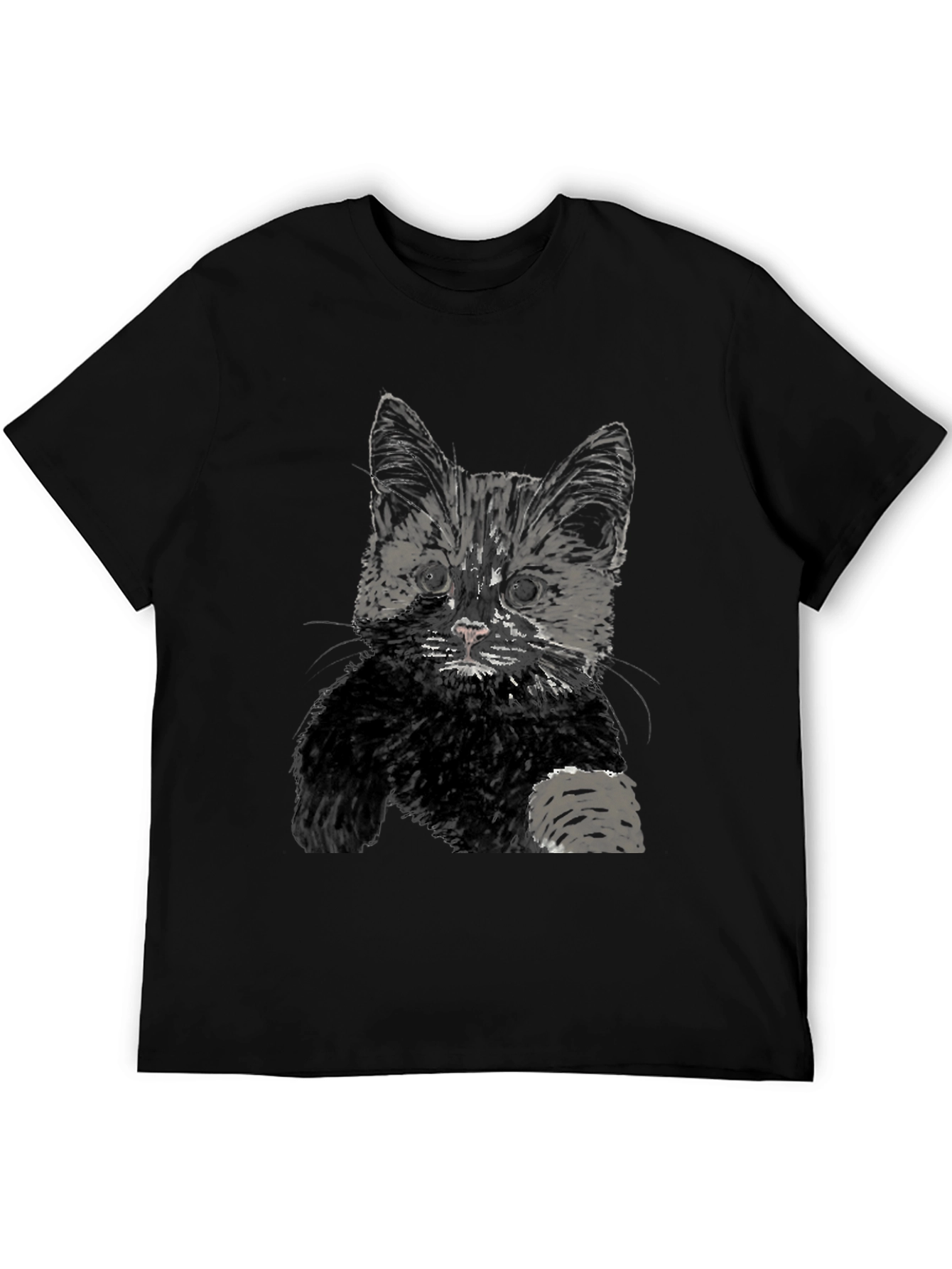 Black Cat Graphic Tee - Unisex Casual T-Shirt