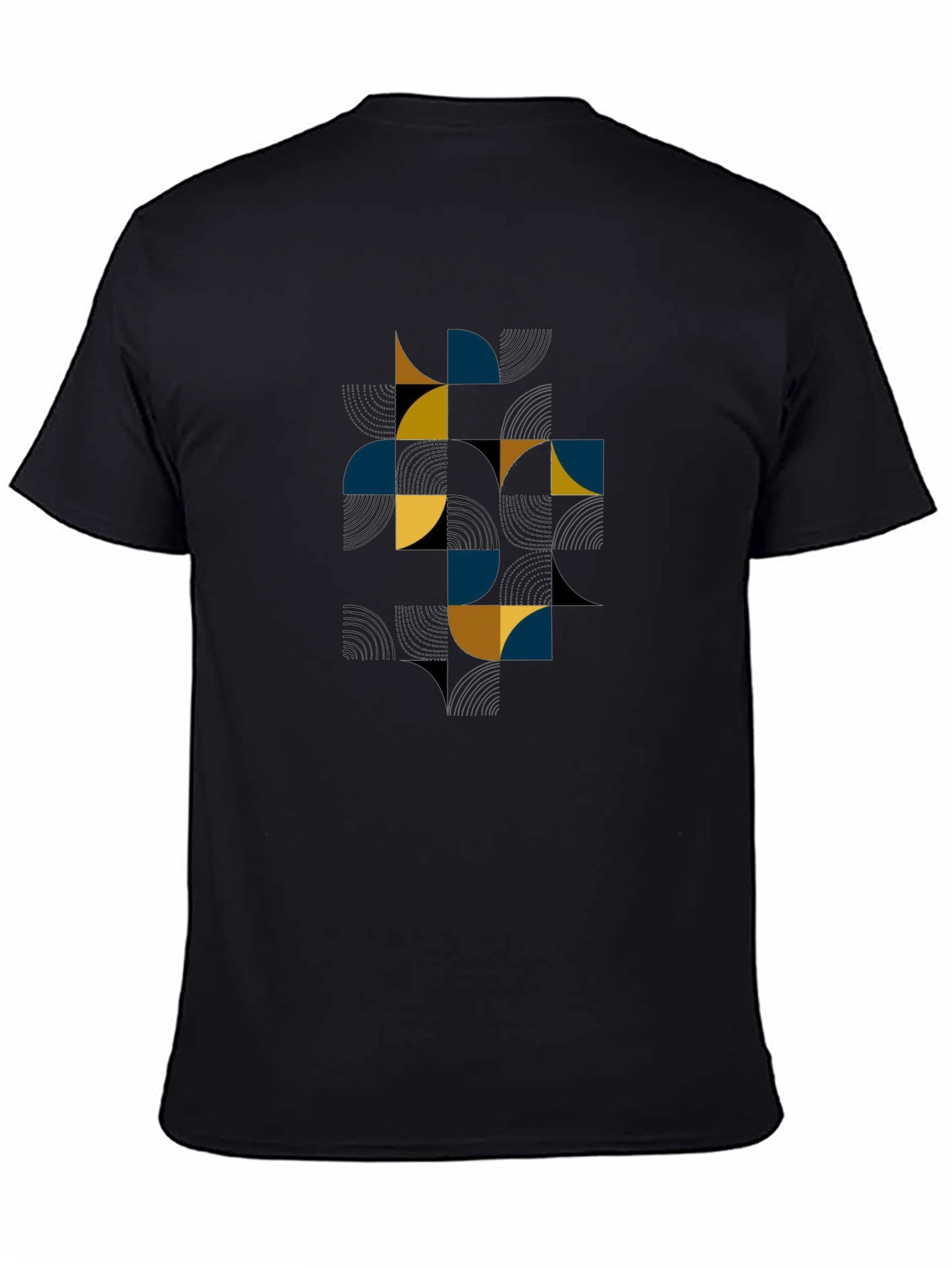 Geometric Design Tee - Modern Style Shirt