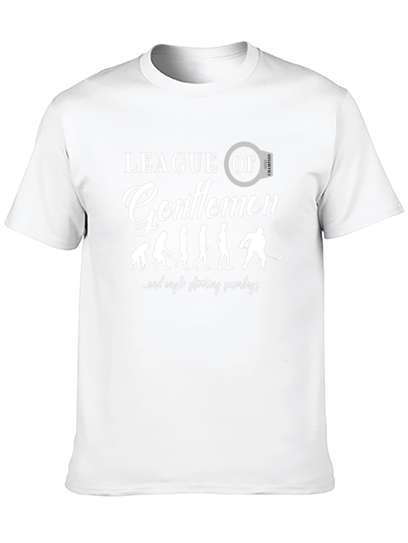 League of Gentlemen Hockey Evolution Black T-Shirt
