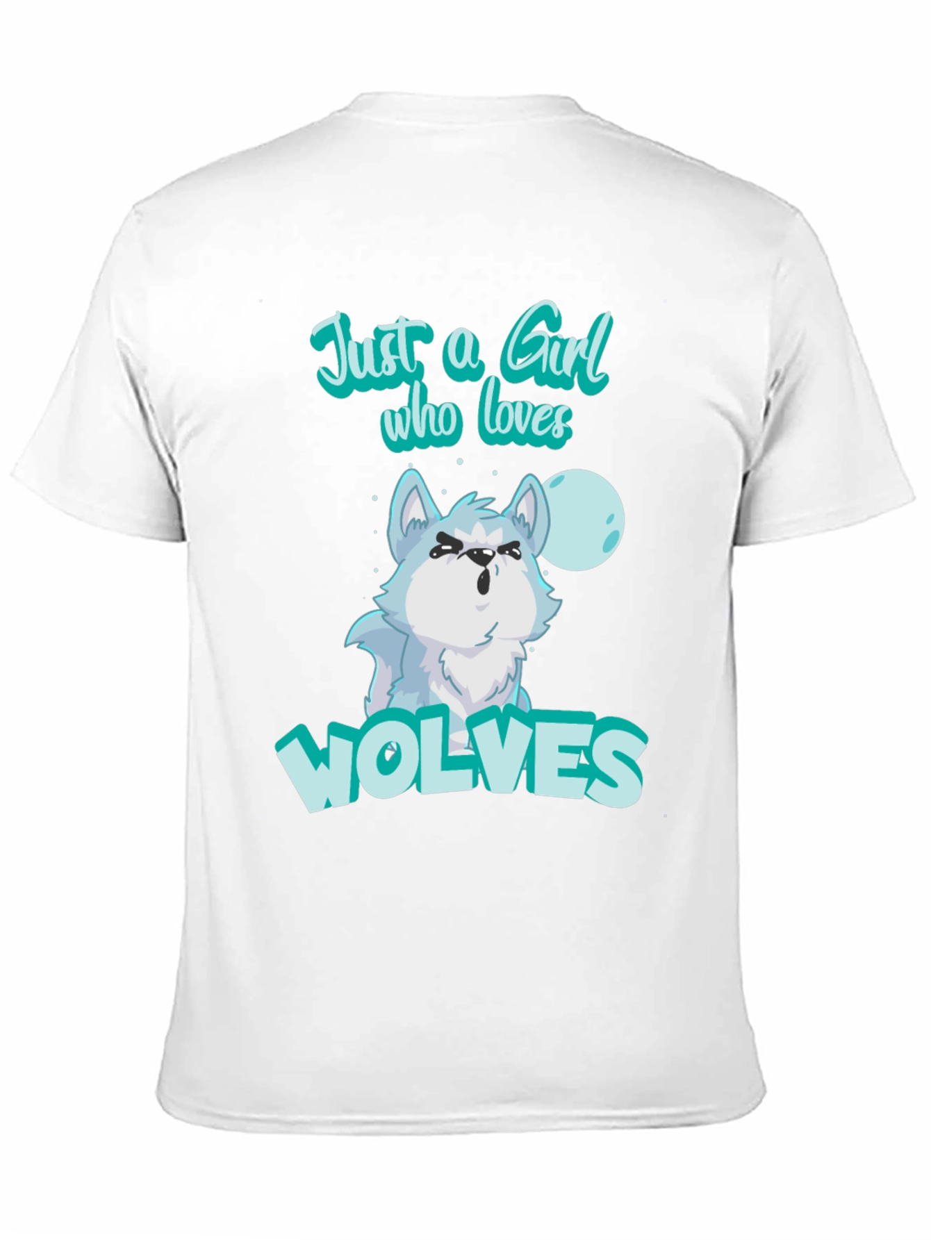 Just A Girl Who Loves Wolves T-Shirt