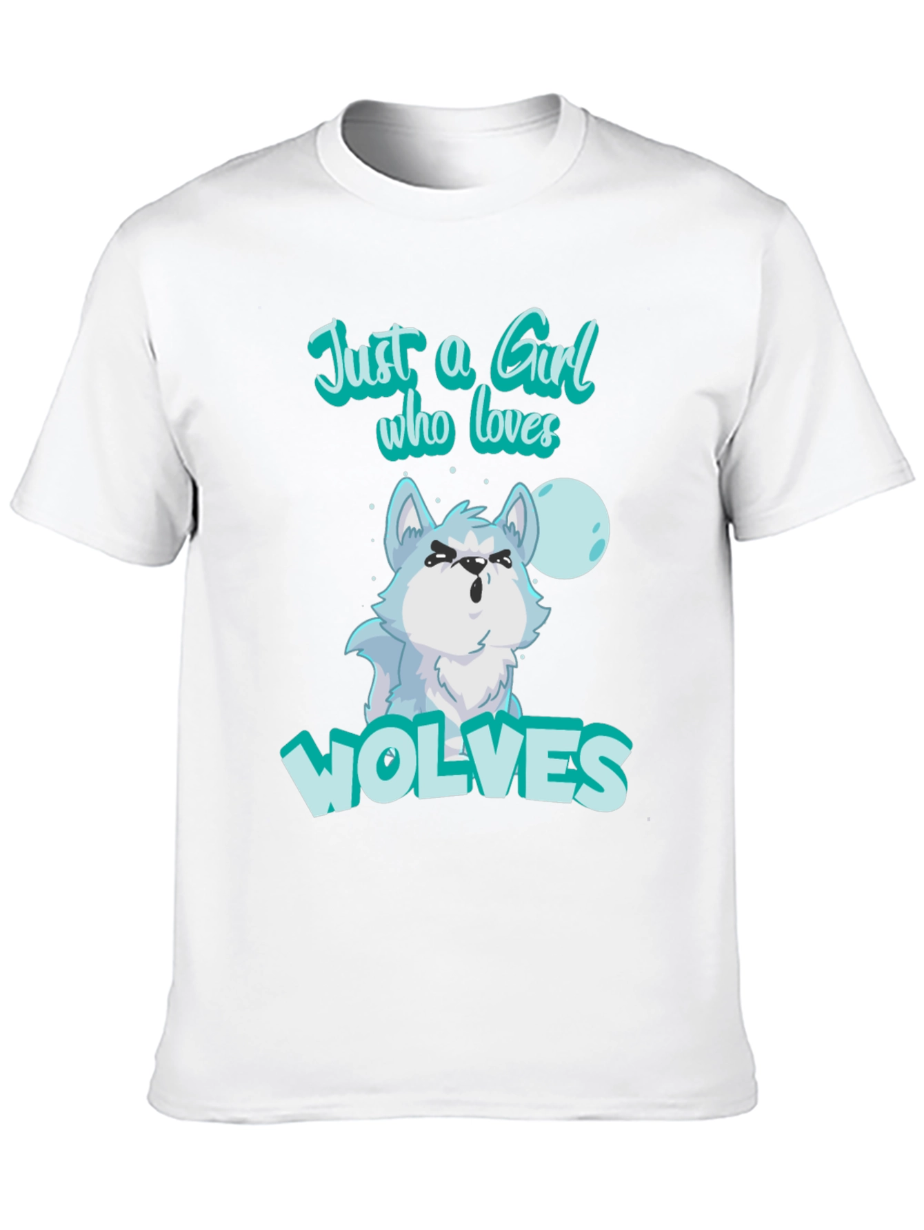Just A Girl Who Loves Wolves T-Shirt