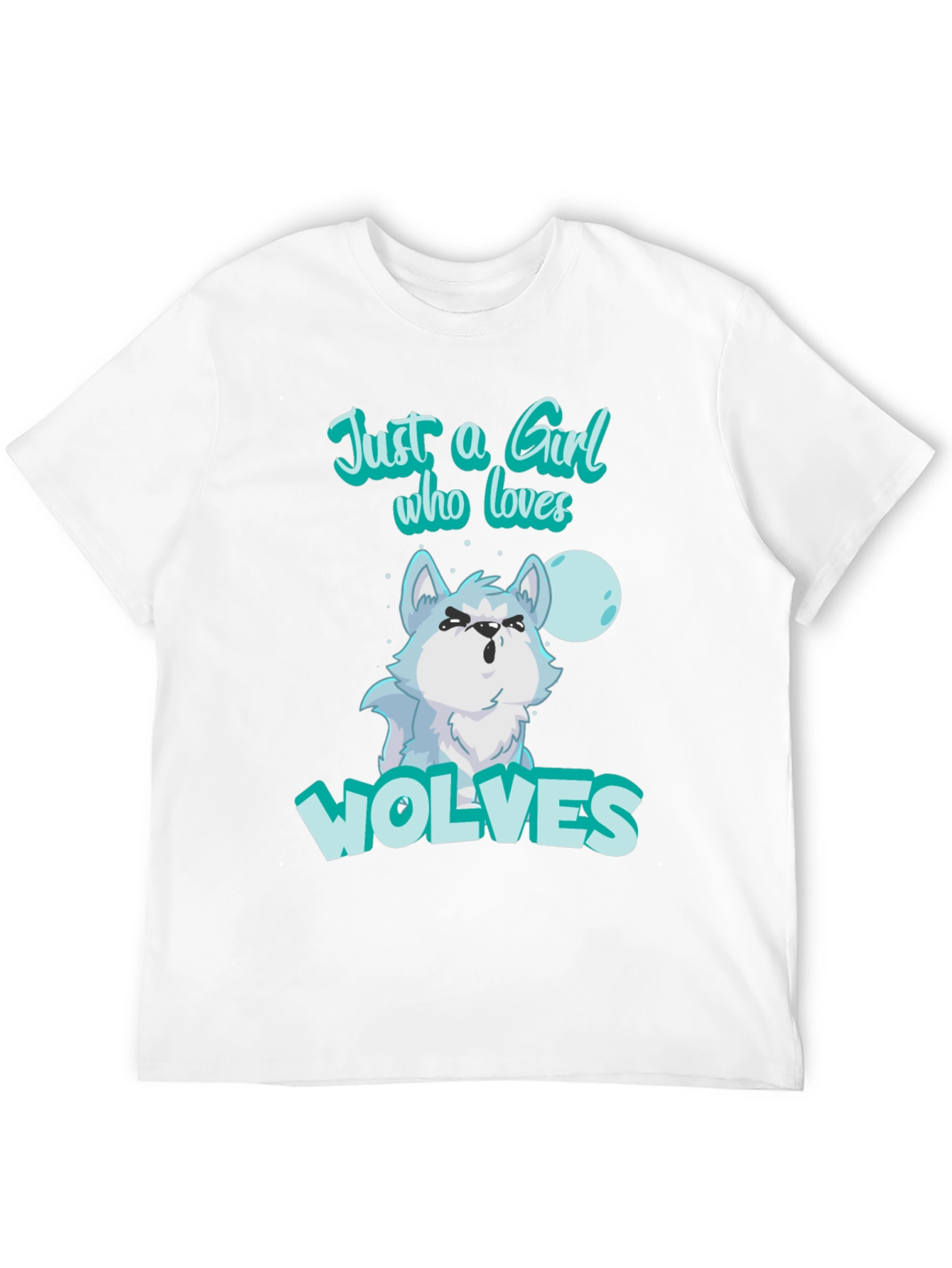 Just A Girl Who Loves Wolves T-Shirt