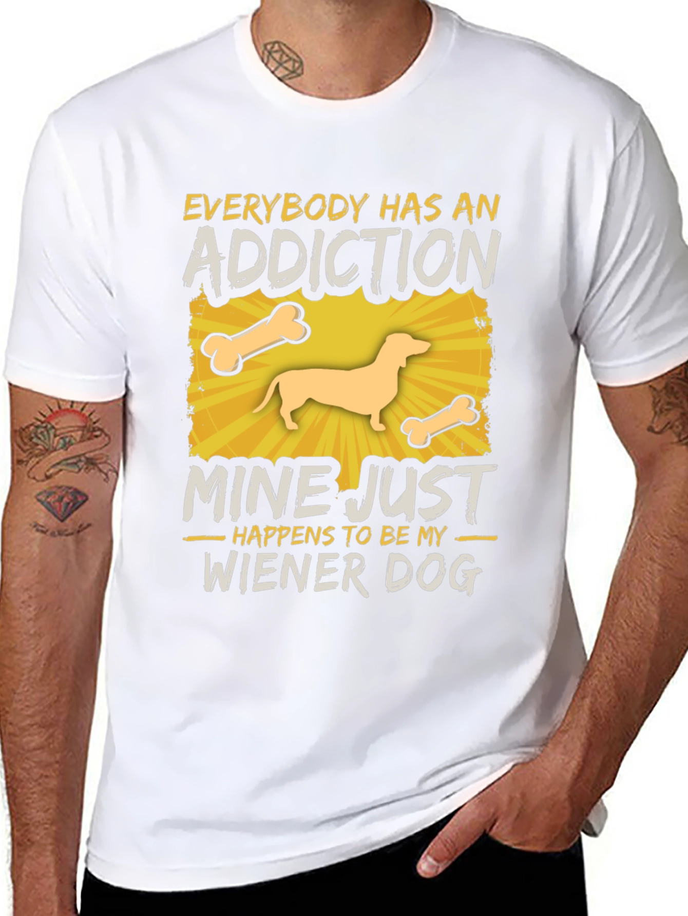 Wiener Dog Addiction T-Shirt - Unisex