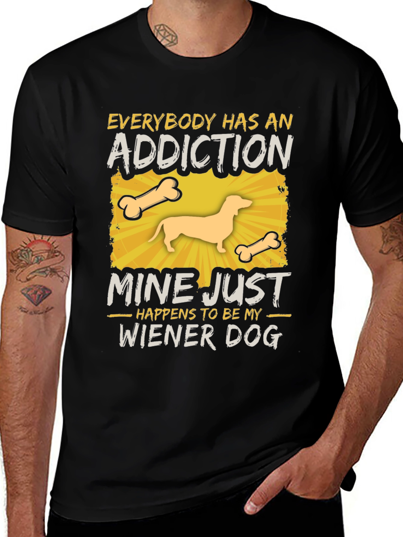 Wiener Dog Addiction T-Shirt - Unisex