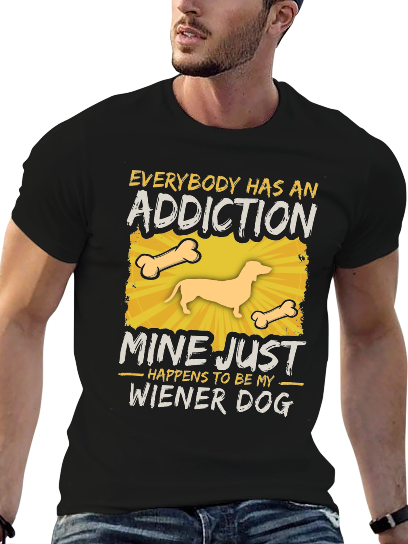 Wiener Dog Addiction T-Shirt - Unisex