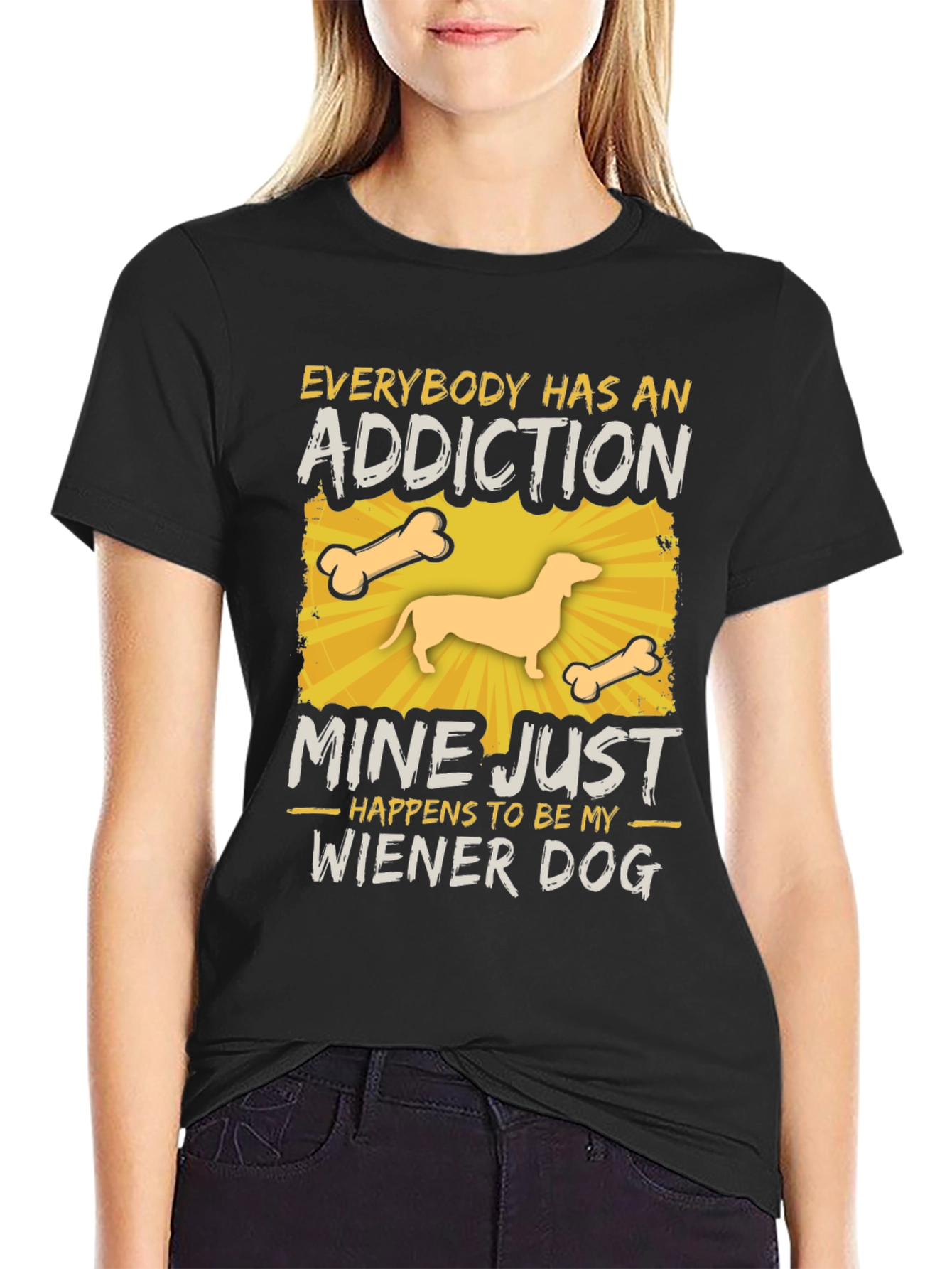 Wiener Dog Addiction T-Shirt - Unisex