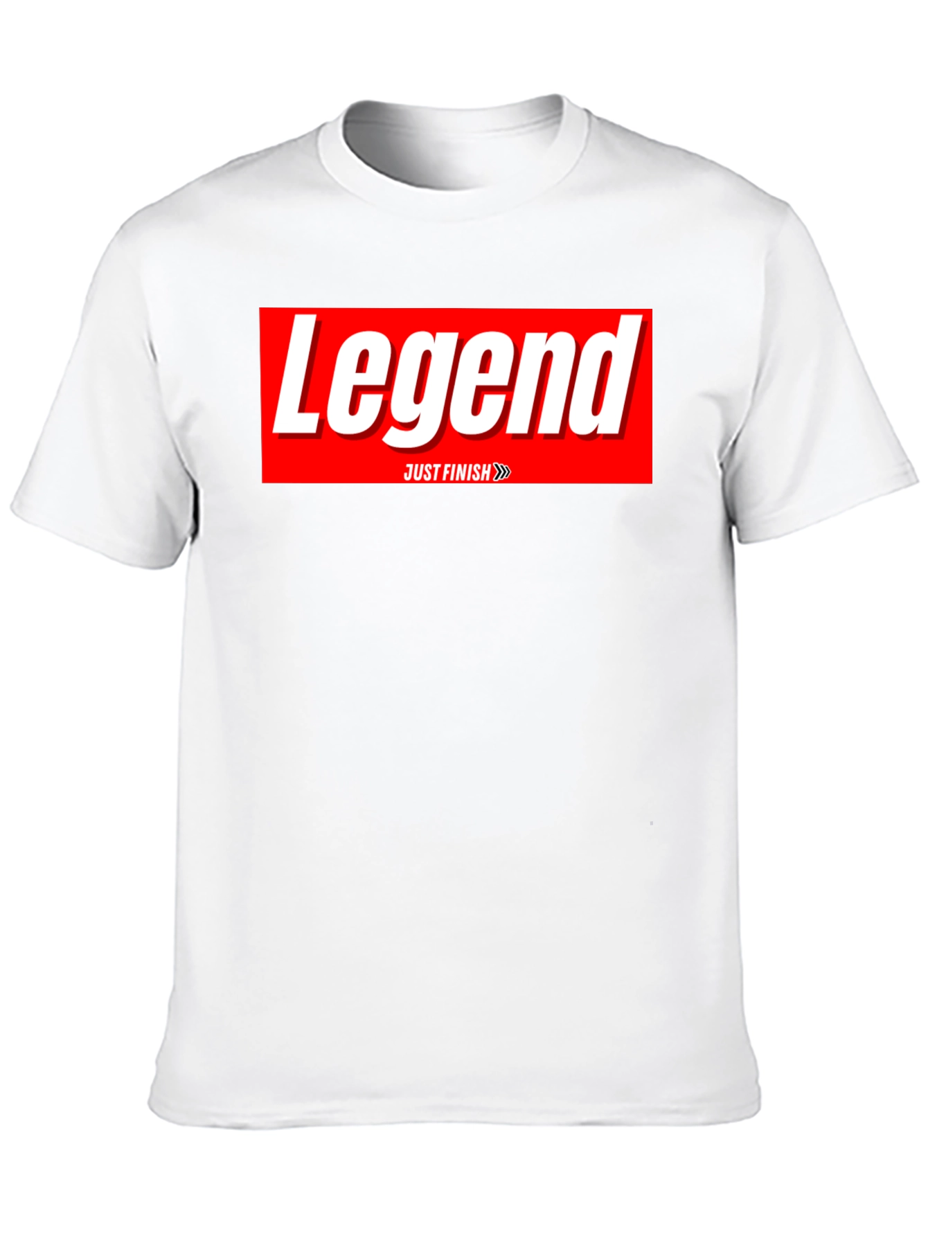 Legend Just Finish Black T-Shirt