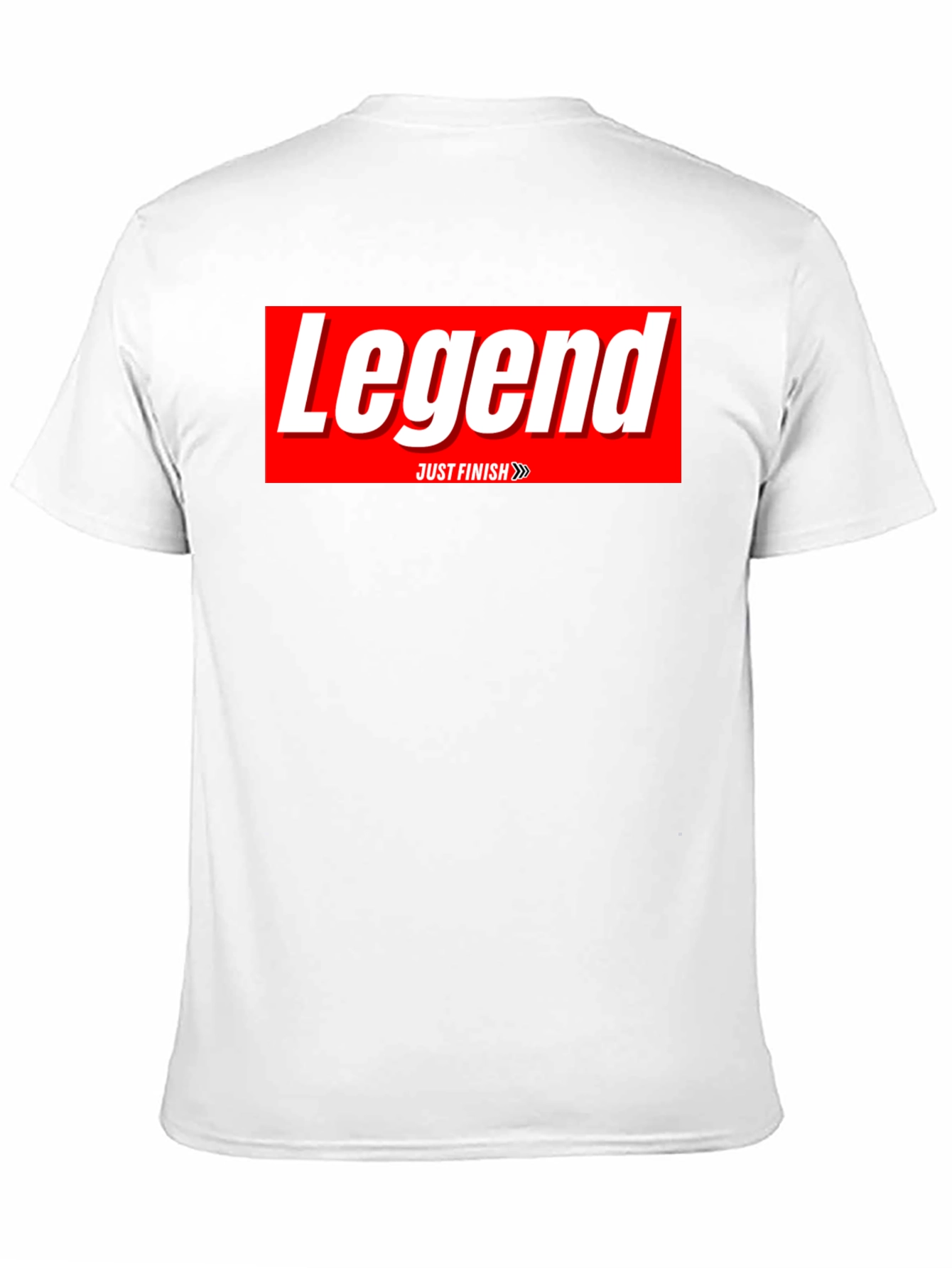 Legend Just Finish Black T-Shirt