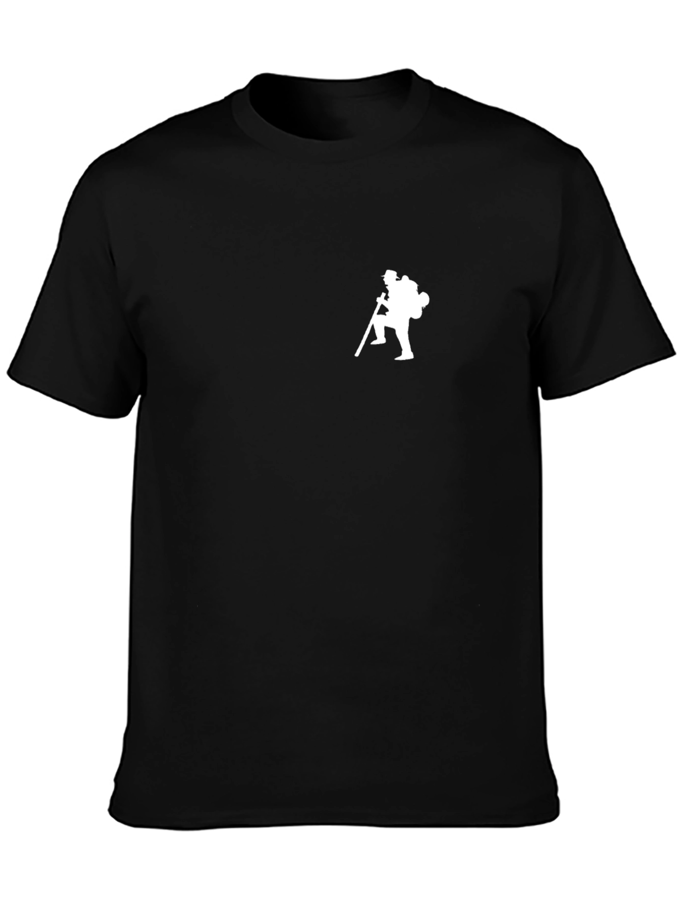 Black Hiking T-Shirt - Adventure Ready