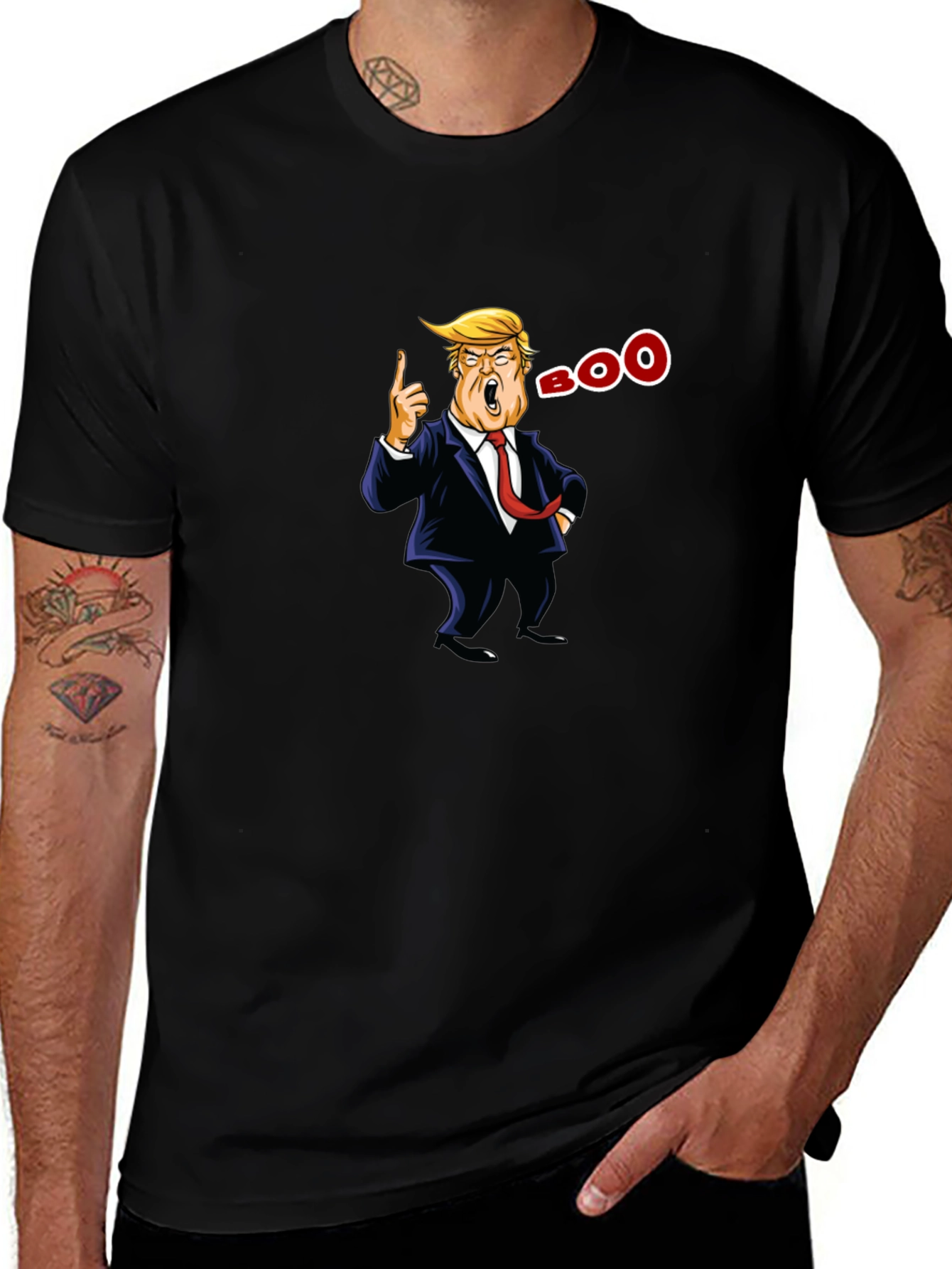 Trump Boo T-Shirt Funny Political Tee