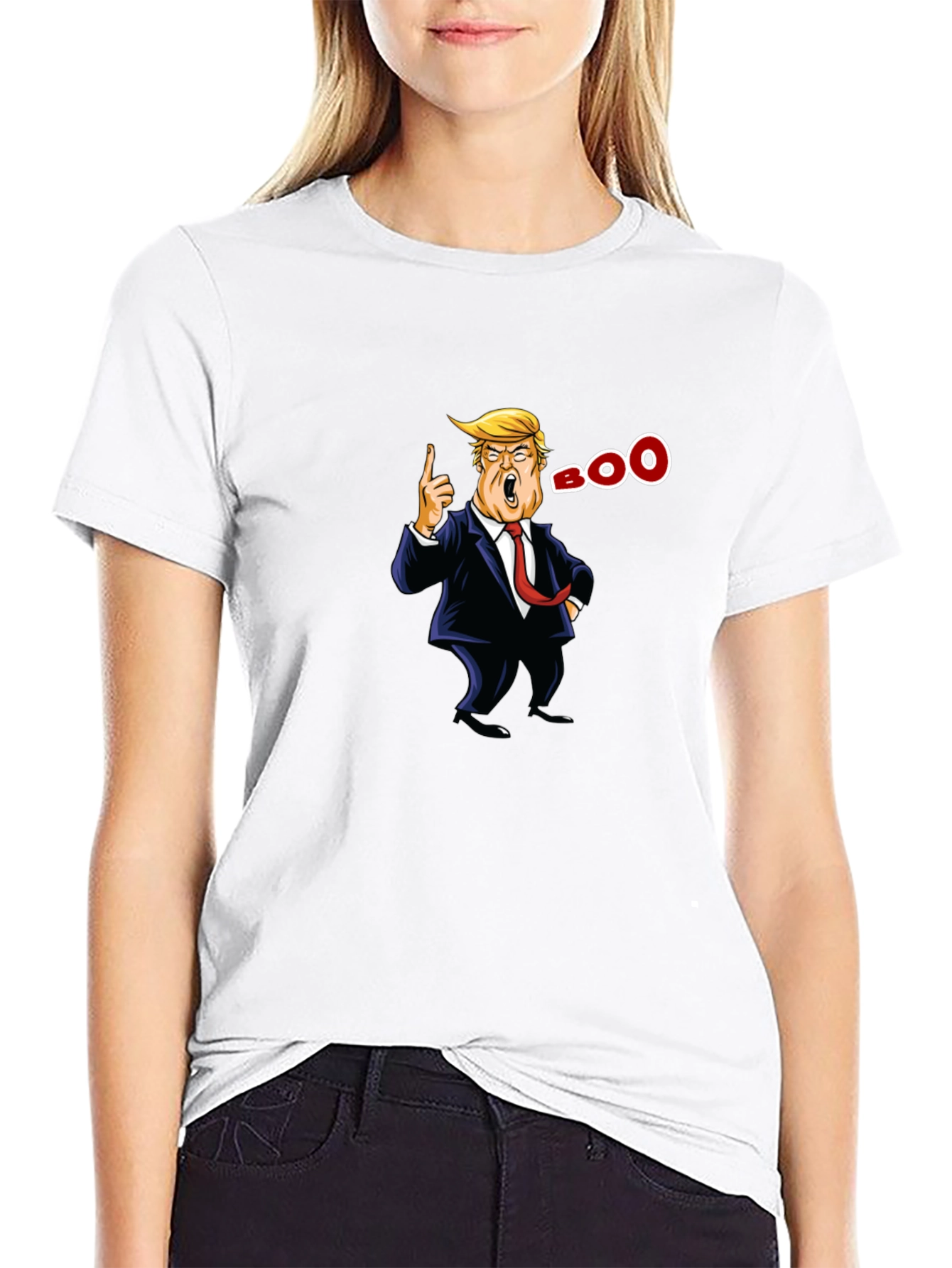 Trump Boo T-Shirt Funny Political Tee