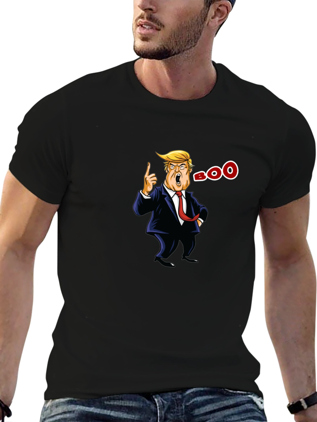 Trump Boo T-Shirt Funny Political Tee