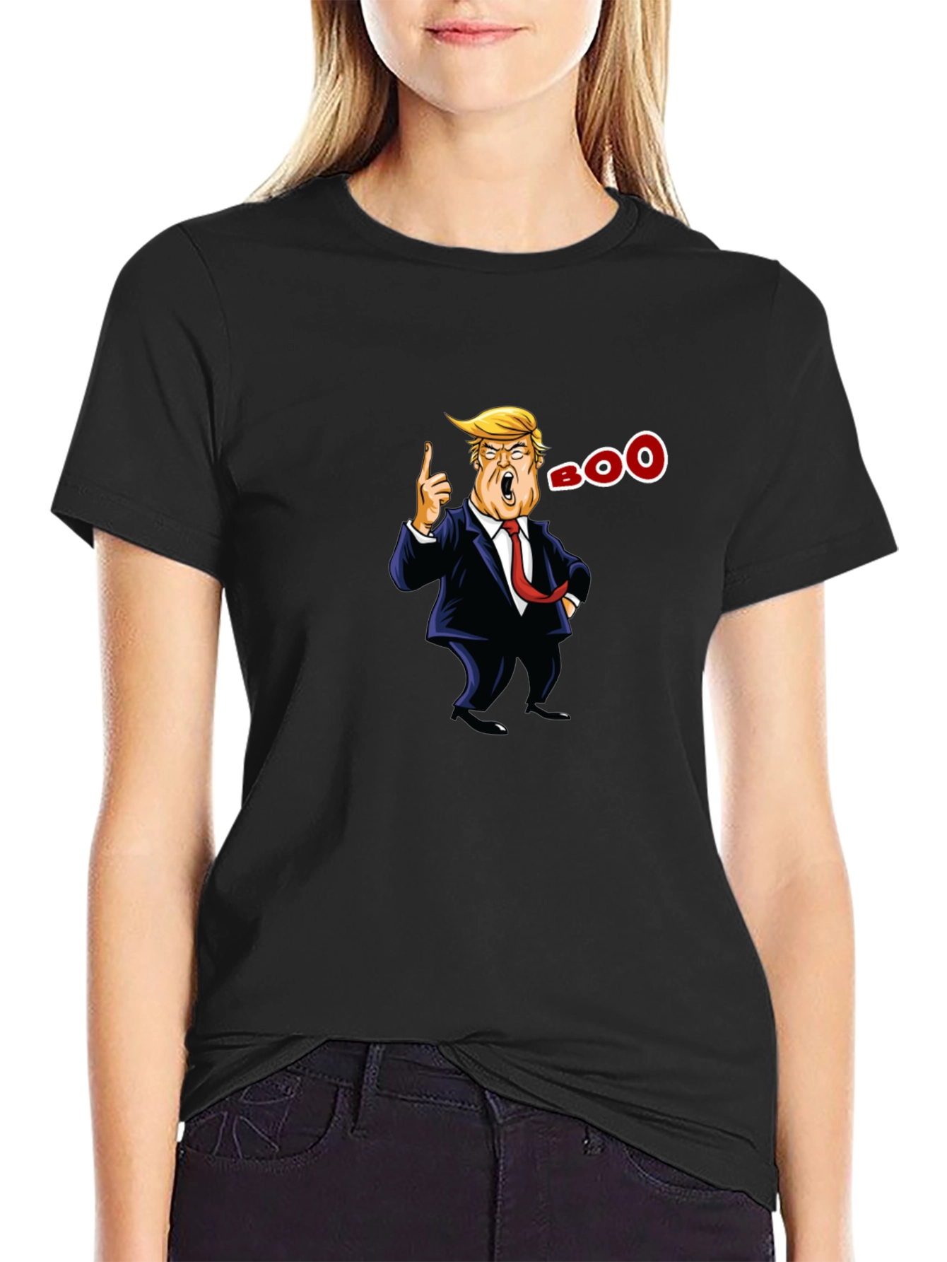 Trump Boo T-Shirt Funny Political Tee