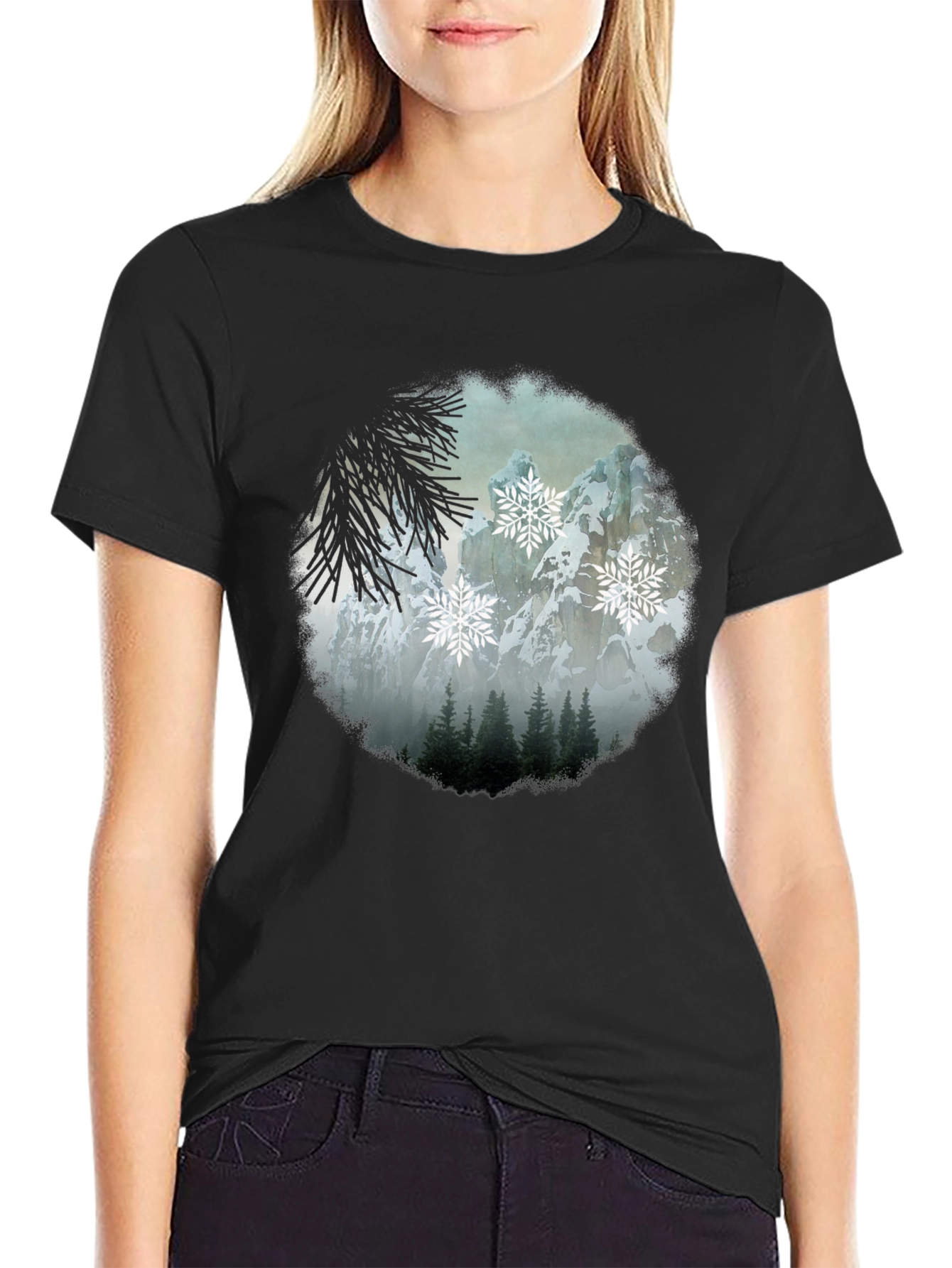 Winter Scene Graphic Tee