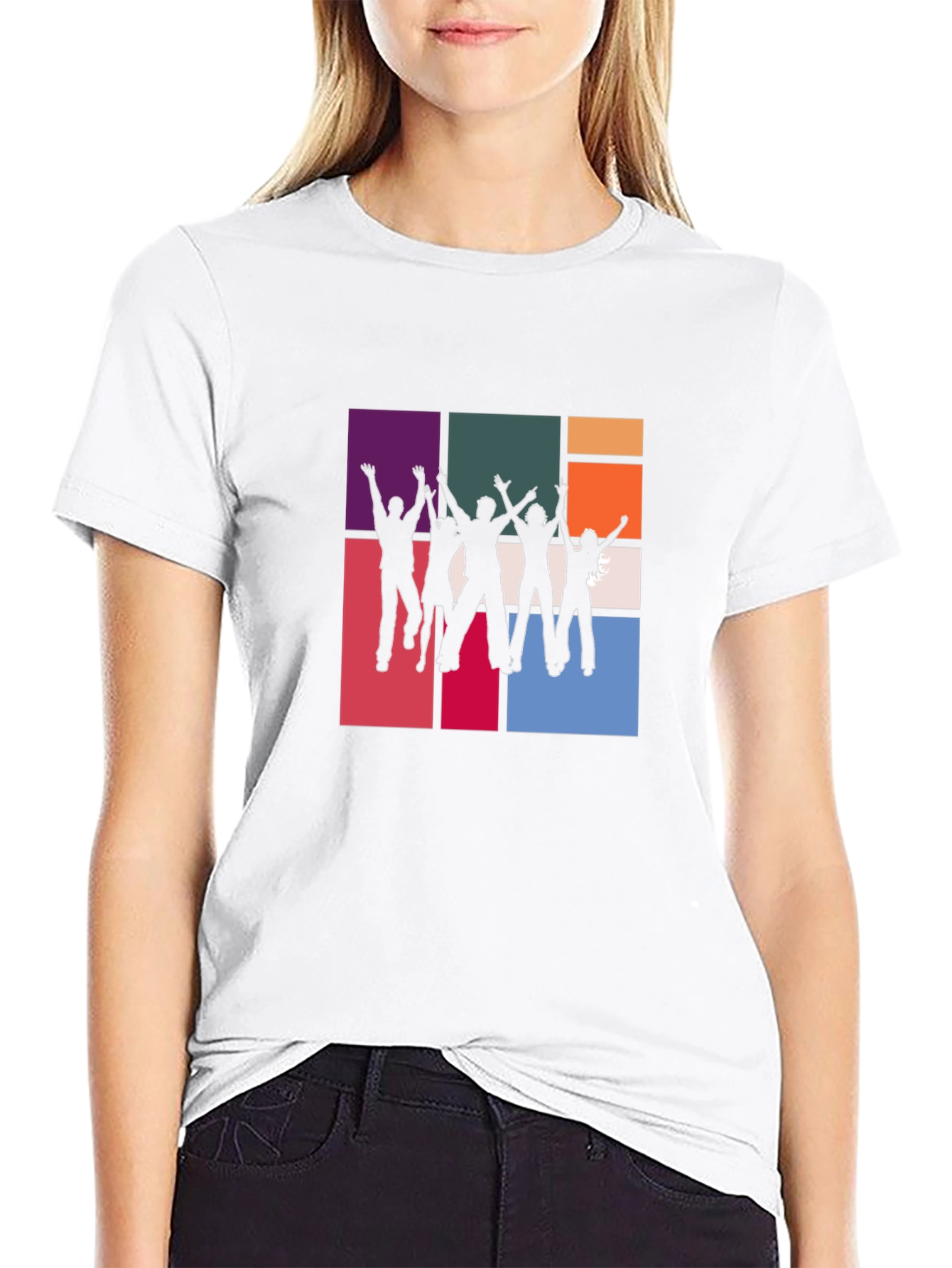 Retro Silhouette Graphic Tee