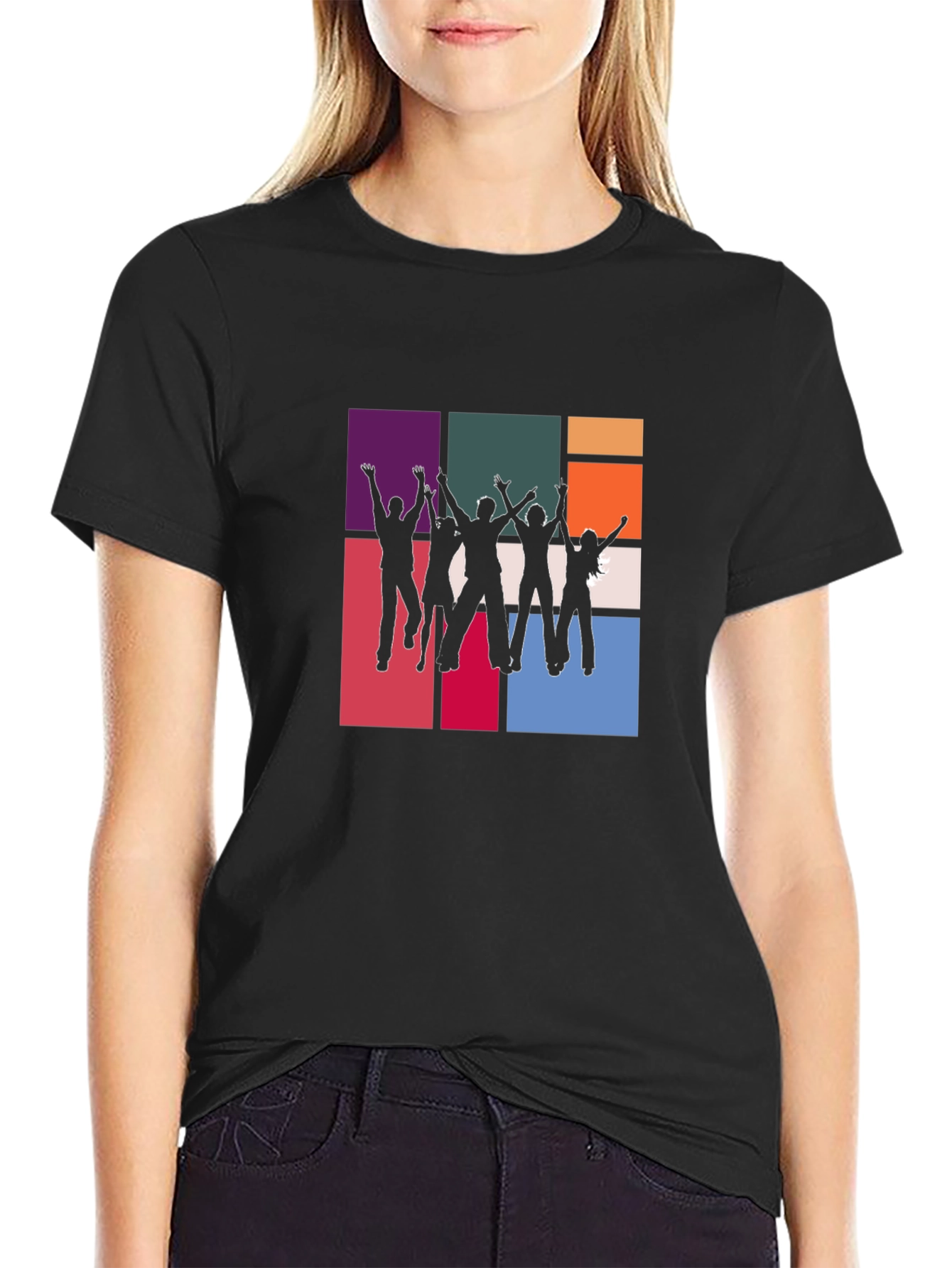 Retro Silhouette Graphic Tee