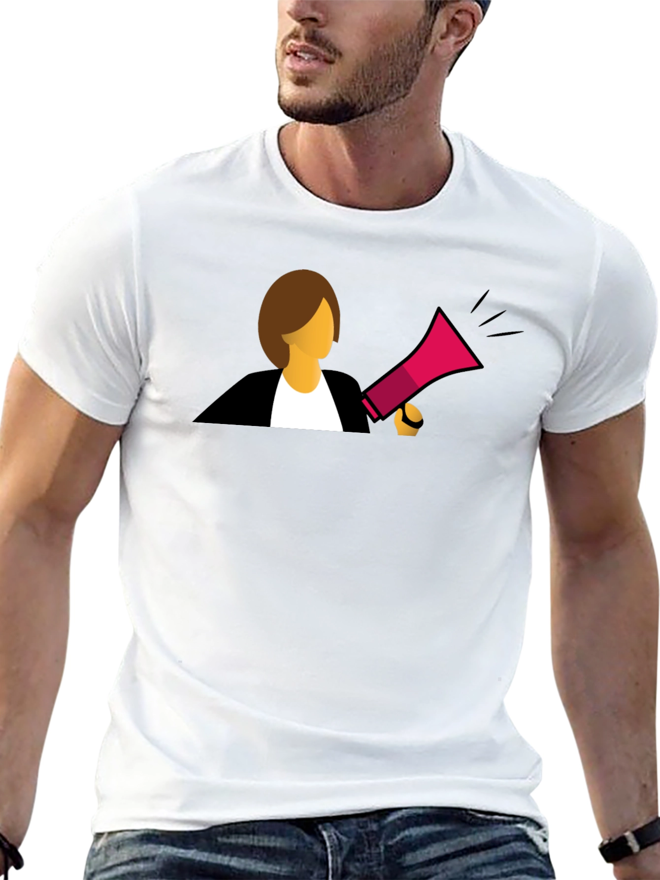 Empowered Woman Graphic Tee - Bold Statement Shirt