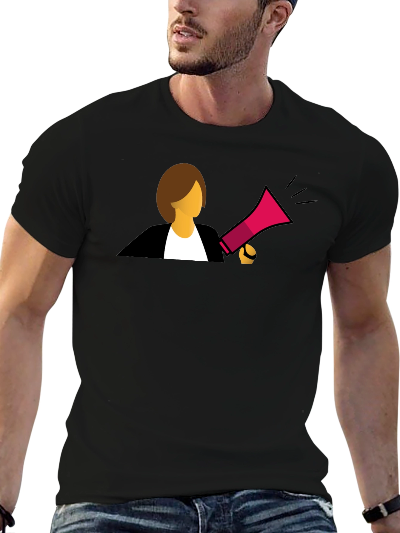 Empowered Woman Graphic Tee - Bold Statement Shirt