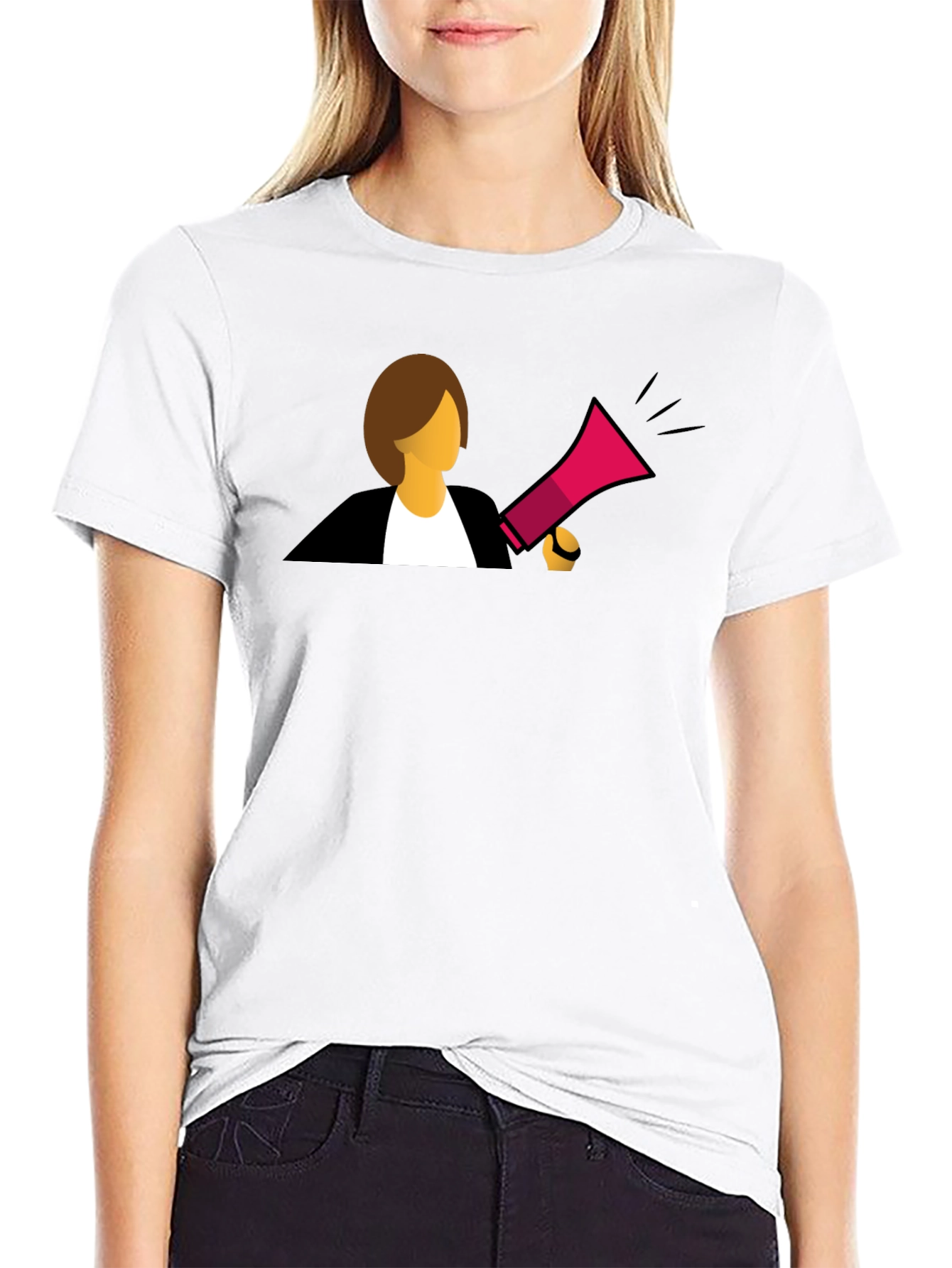 Empowered Woman Graphic Tee - Bold Statement Shirt