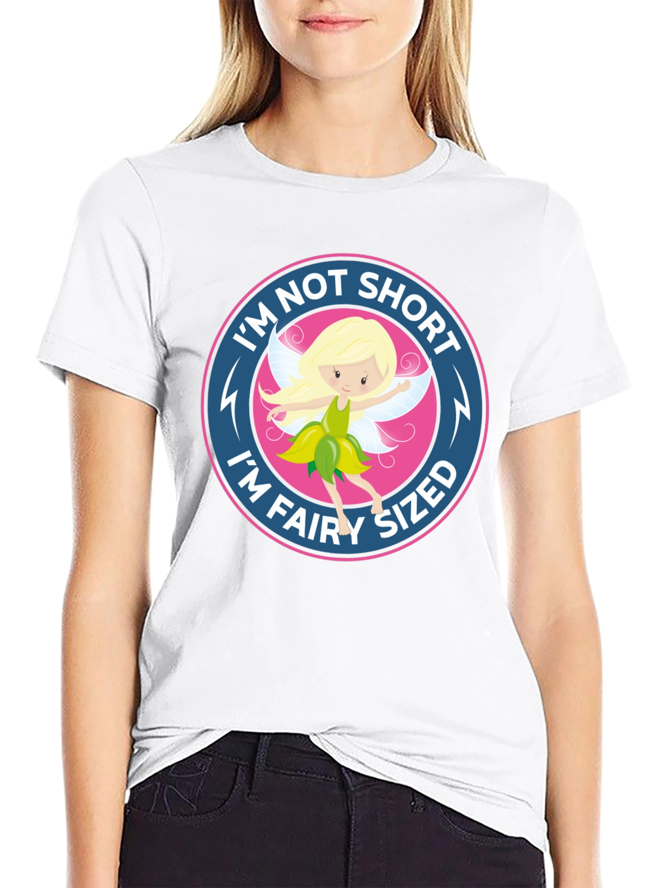 Fairy Sized T-Shirt Funny Novelty Tee