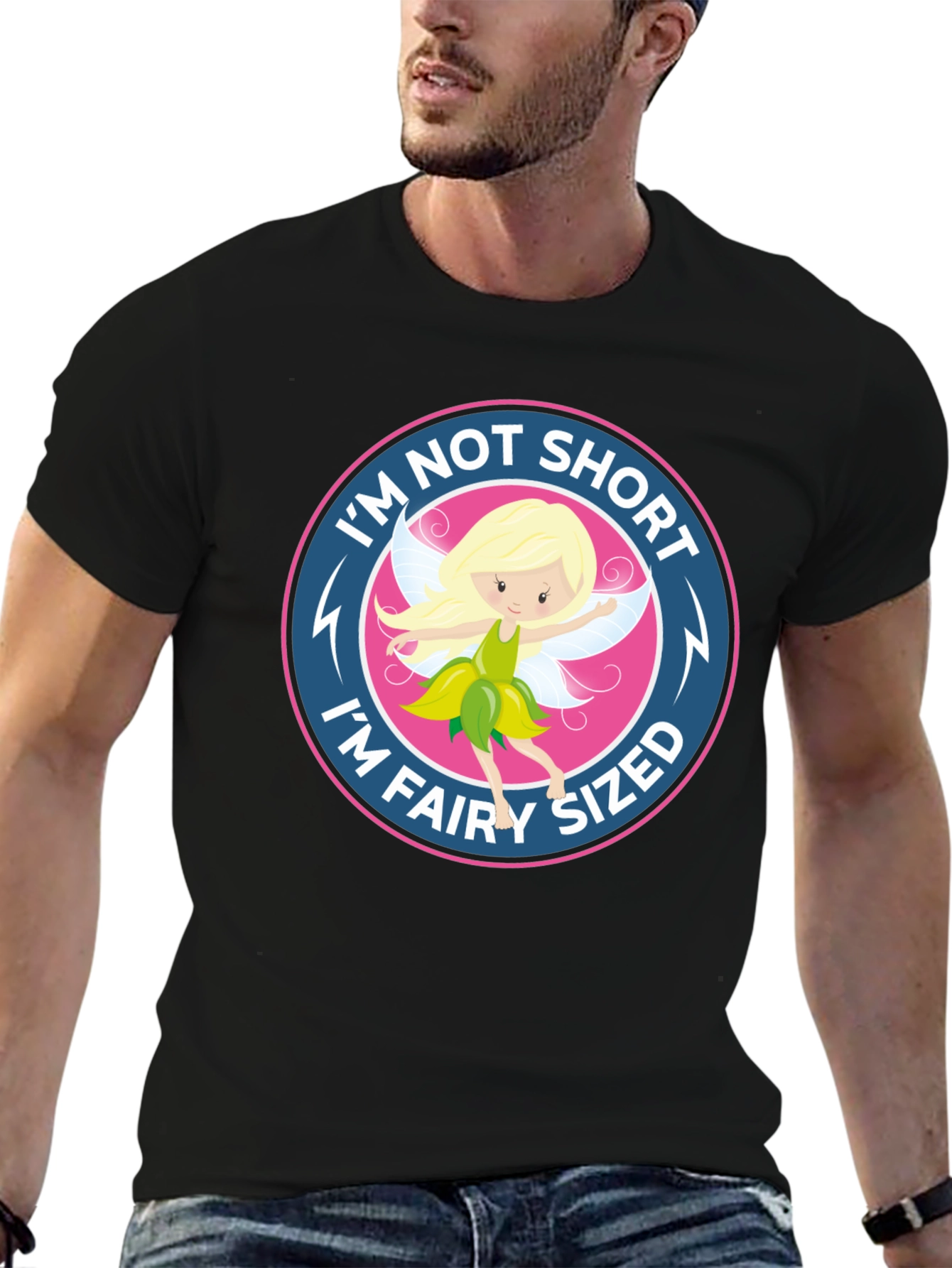 Fairy Sized T-Shirt Funny Novelty Tee