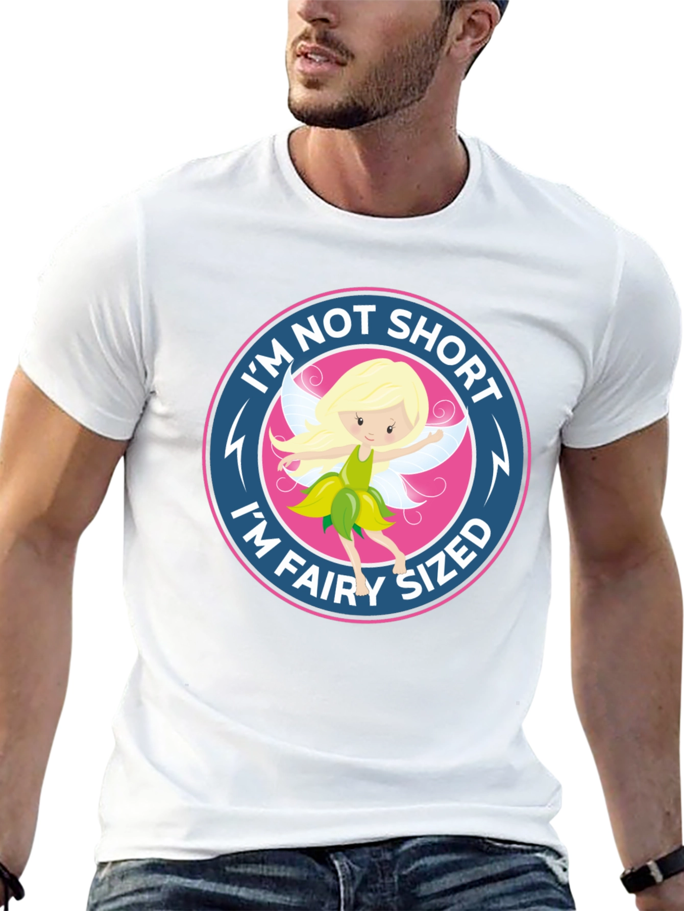 Fairy Sized T-Shirt Funny Novelty Tee