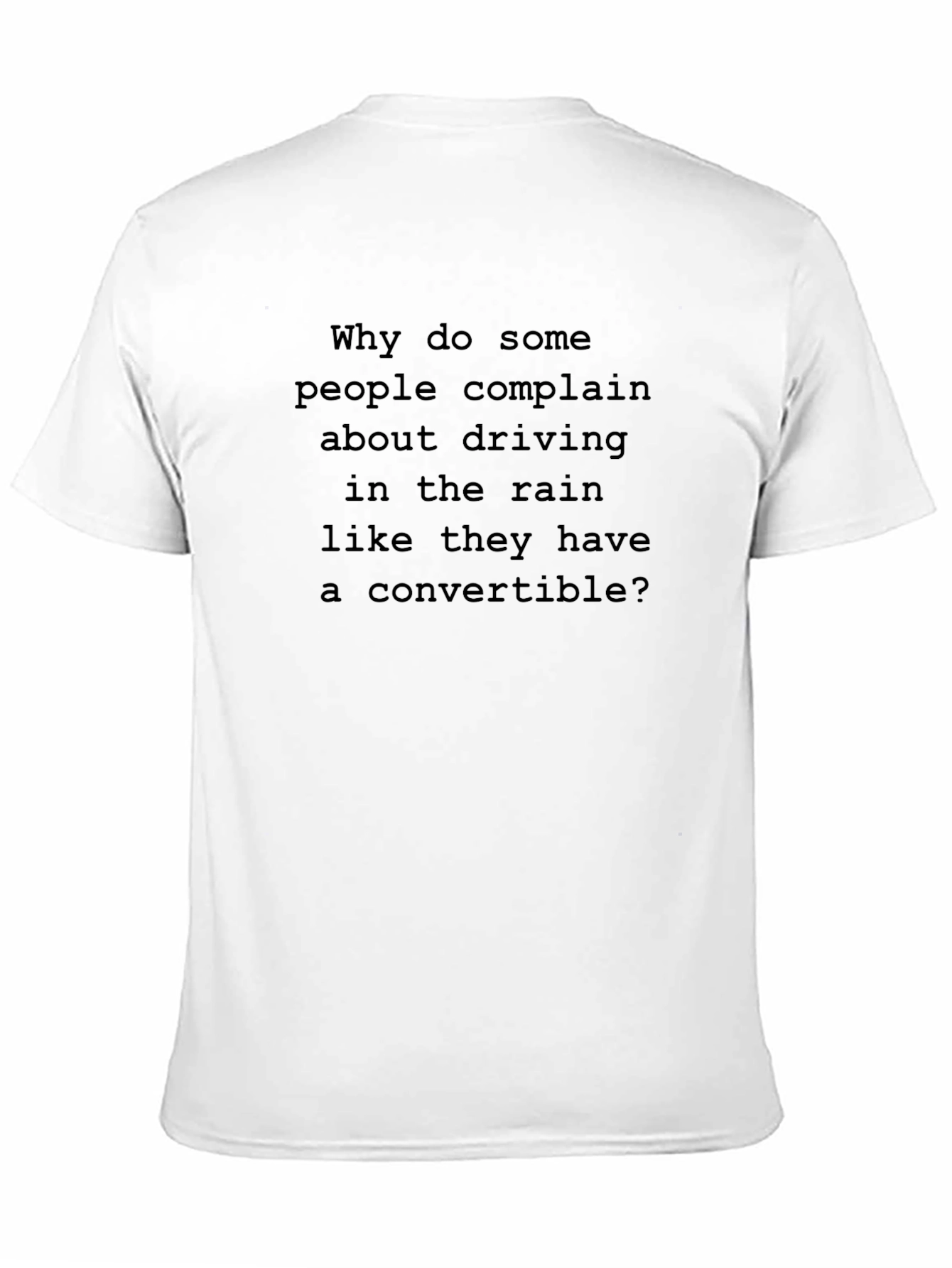 Convertible Humor T-Shirt