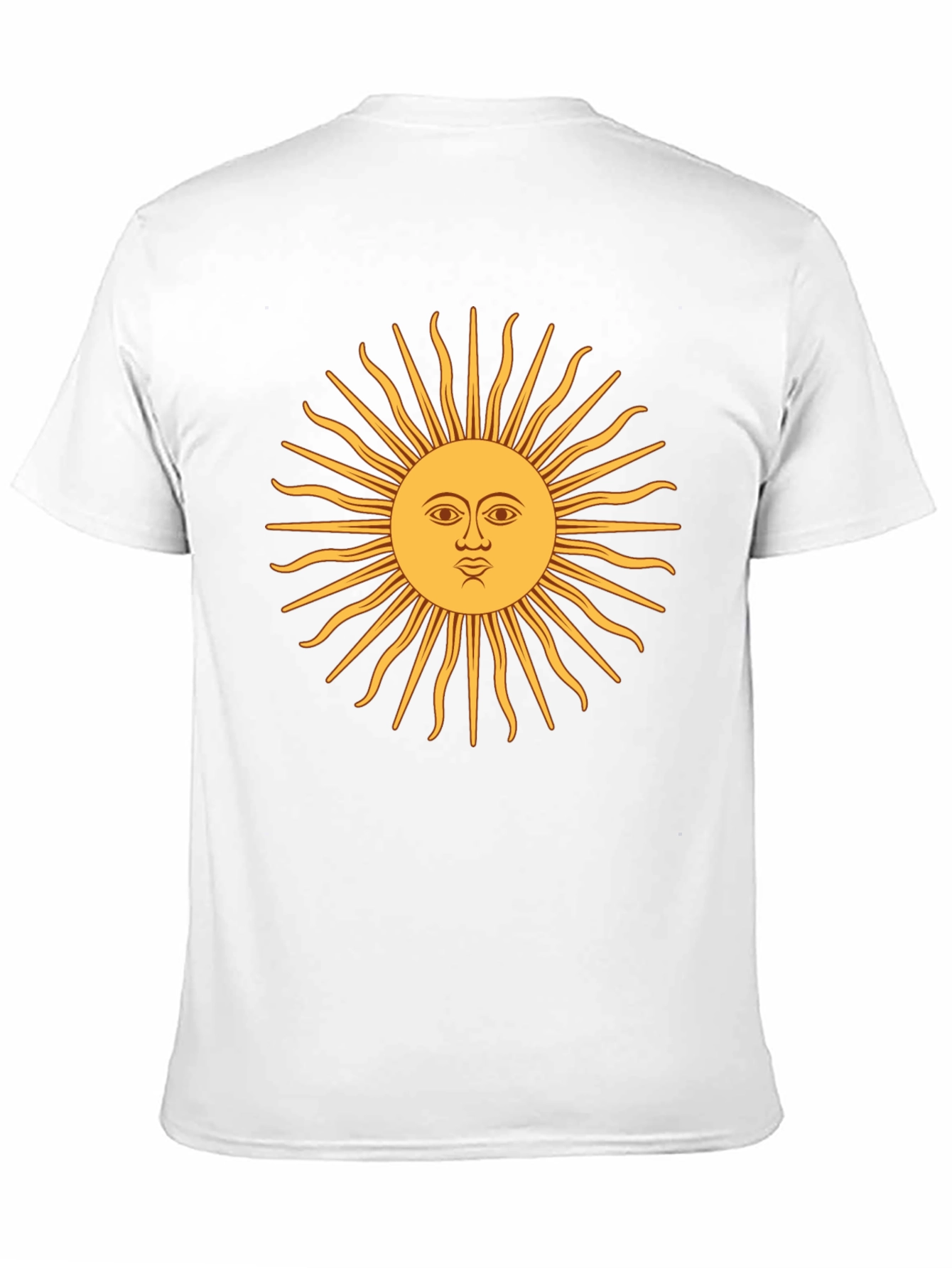 Sun Graphic Black T-Shirt - Casual & Stylish