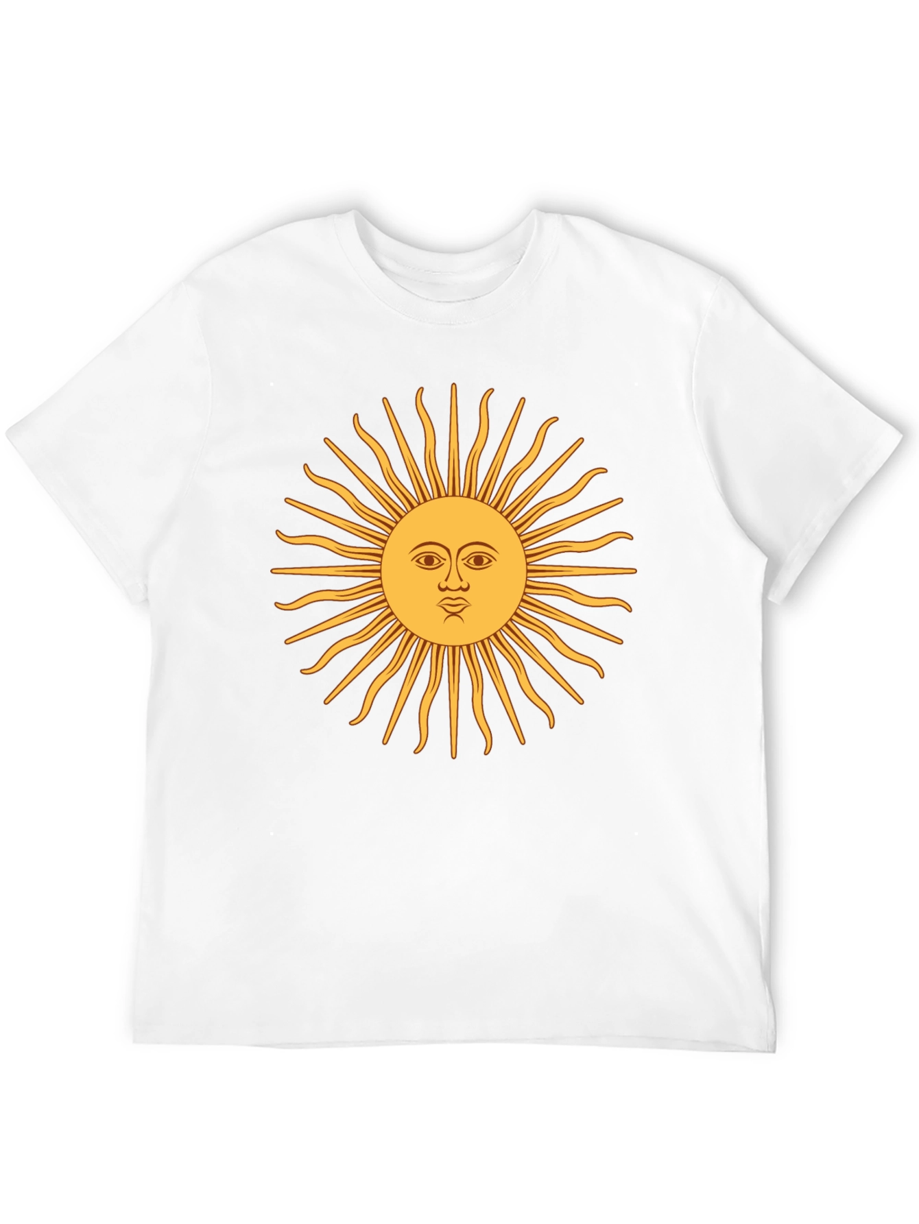 Sun Graphic Black T-Shirt - Casual & Stylish