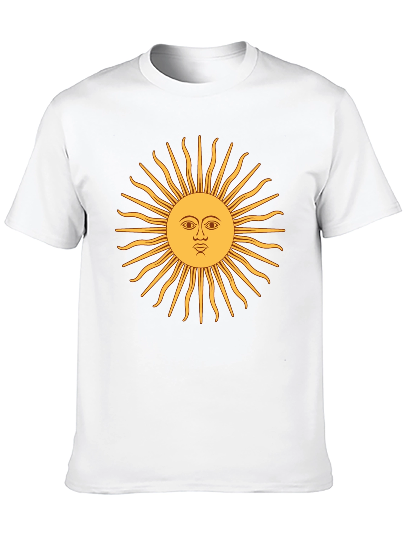 Sun Graphic Black T-Shirt - Casual & Stylish