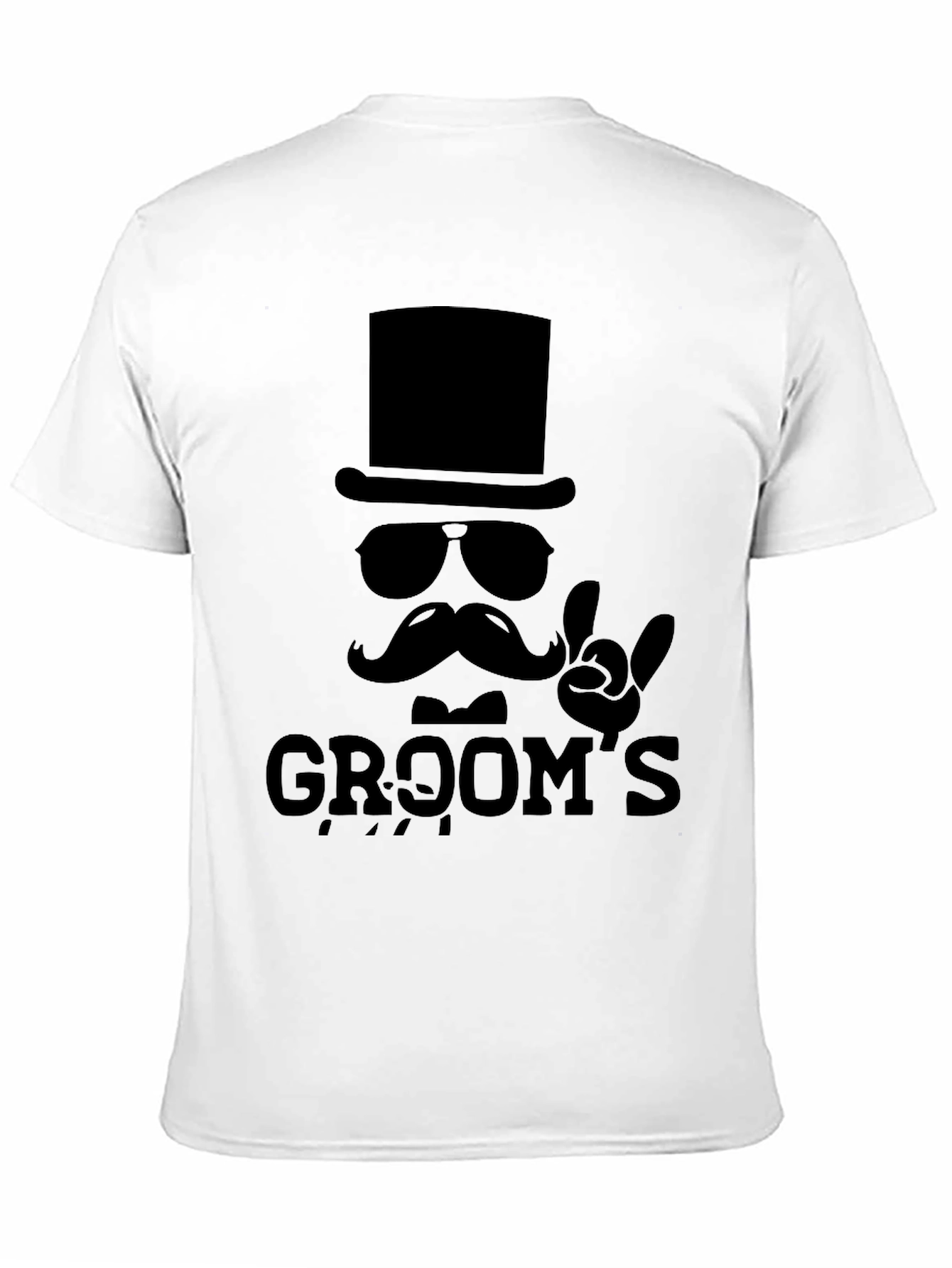 Grooms Rock & Roll Wedding T-Shirt